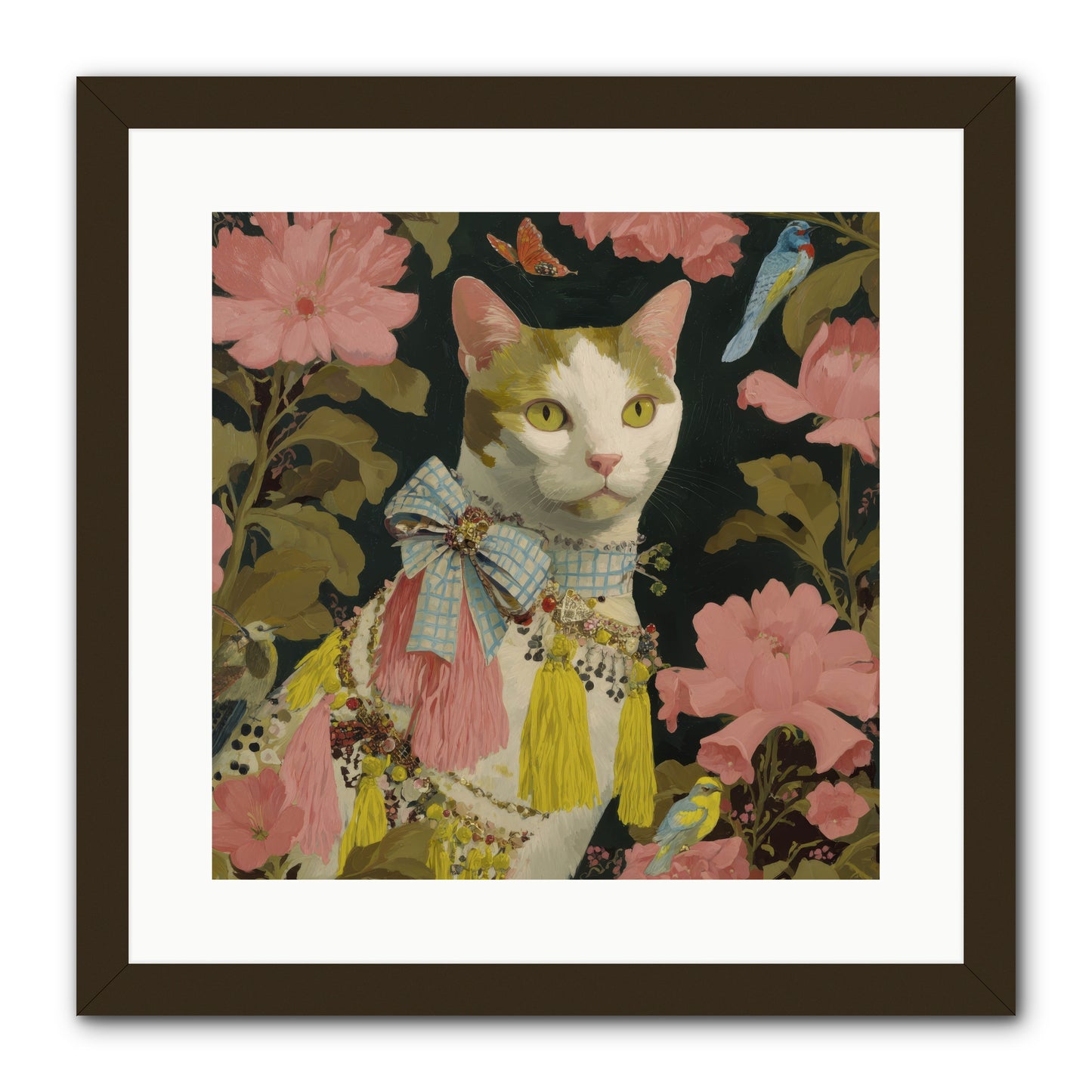 The Blackwood Belle -- Framed Print - Black 16x16