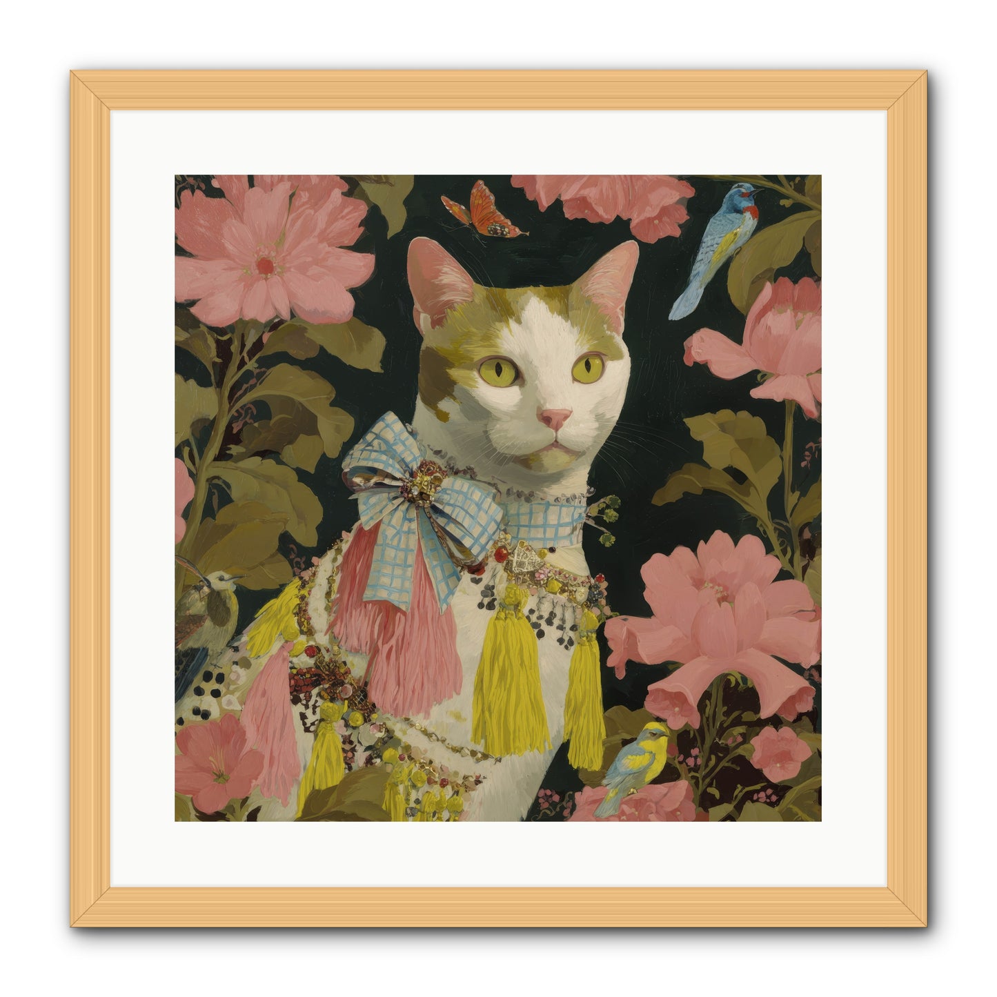The Blackwood Belle -- Framed Print - Natural 20x20