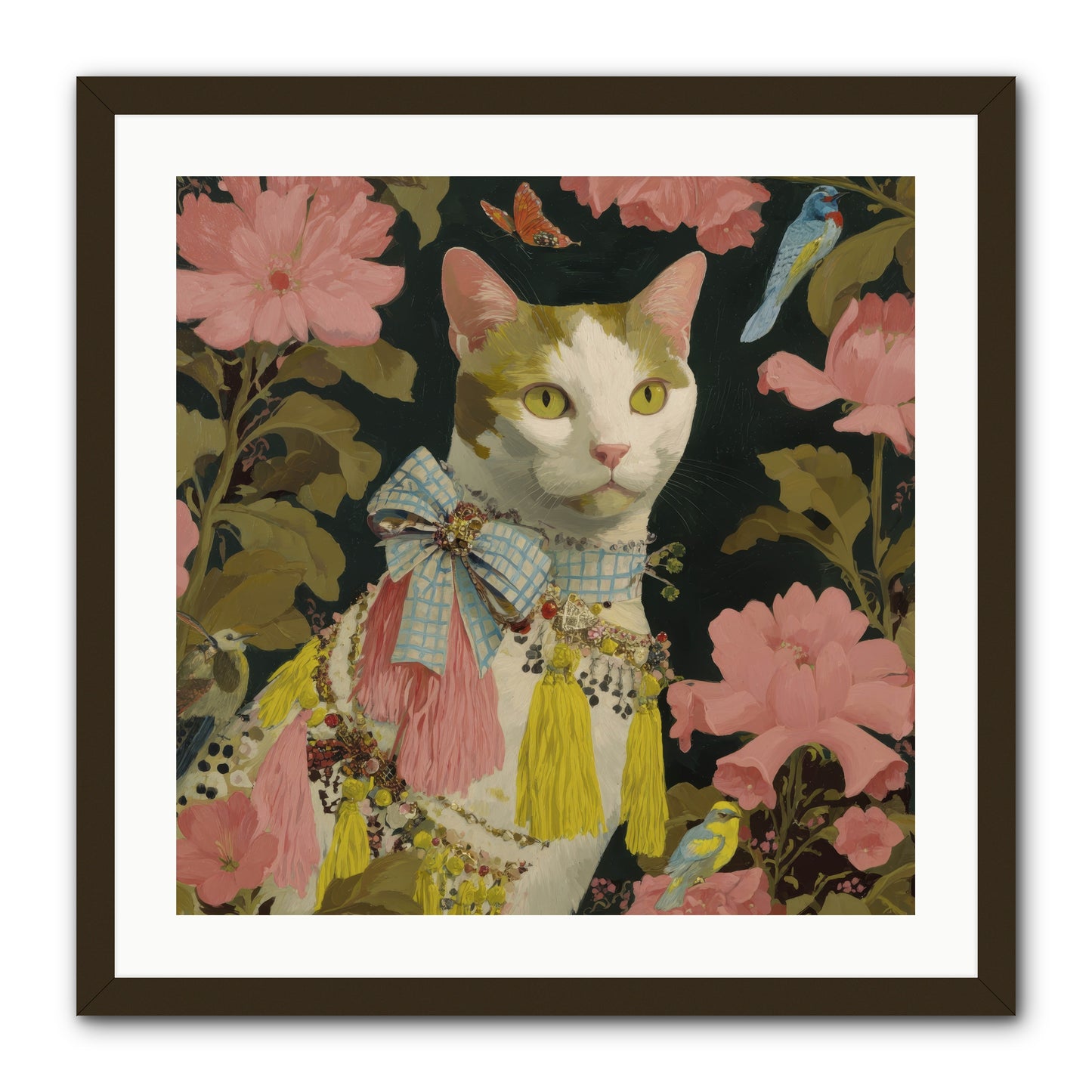 The Blackwood Belle -- Framed Print - Black 24x24