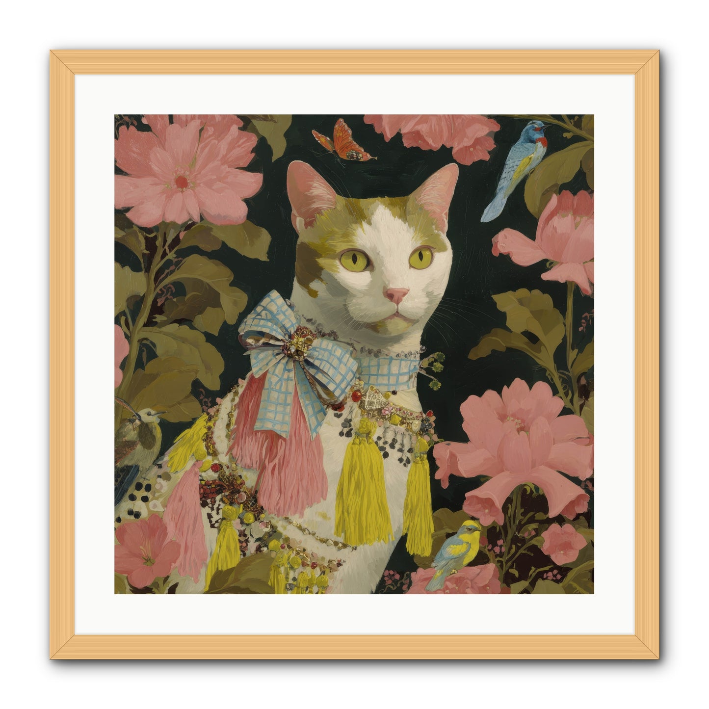 The Blackwood Belle -- Framed Print - Natural 24x24