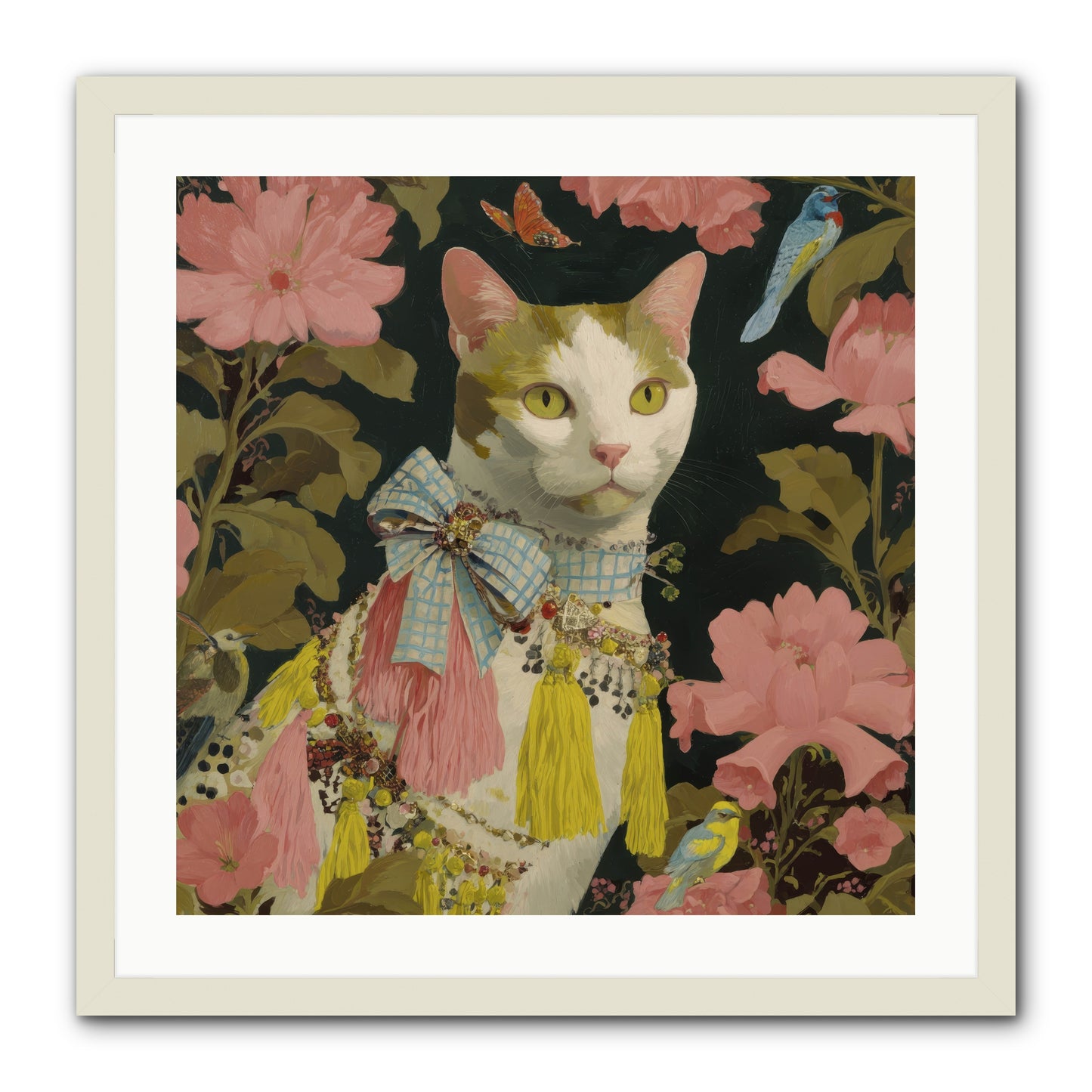 The Blackwood Belle -- Framed Print - White 24x24