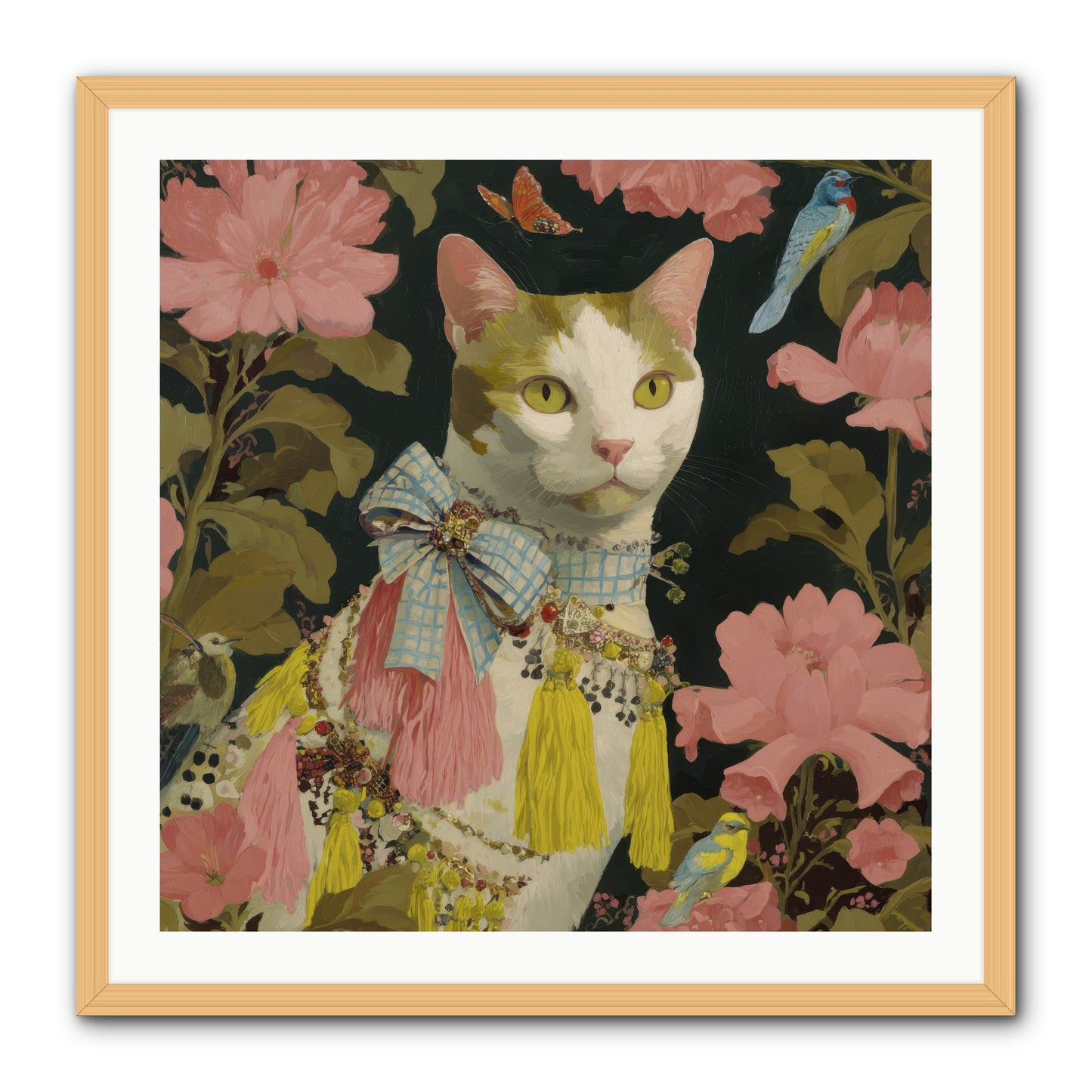 The Blackwood Belle -- Framed Print - Natural 30x30