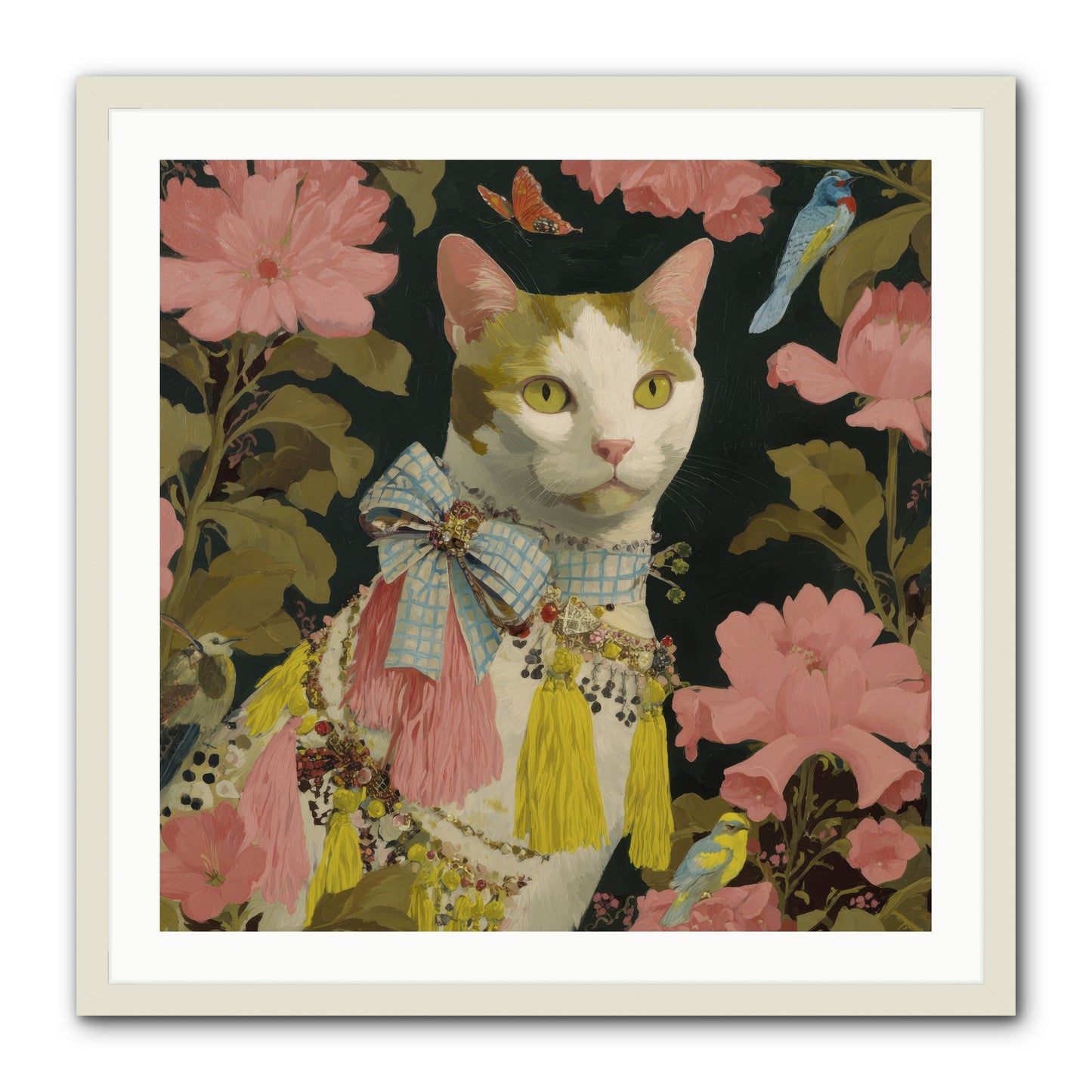 The Blackwood Belle -- Framed Print - White 30x30