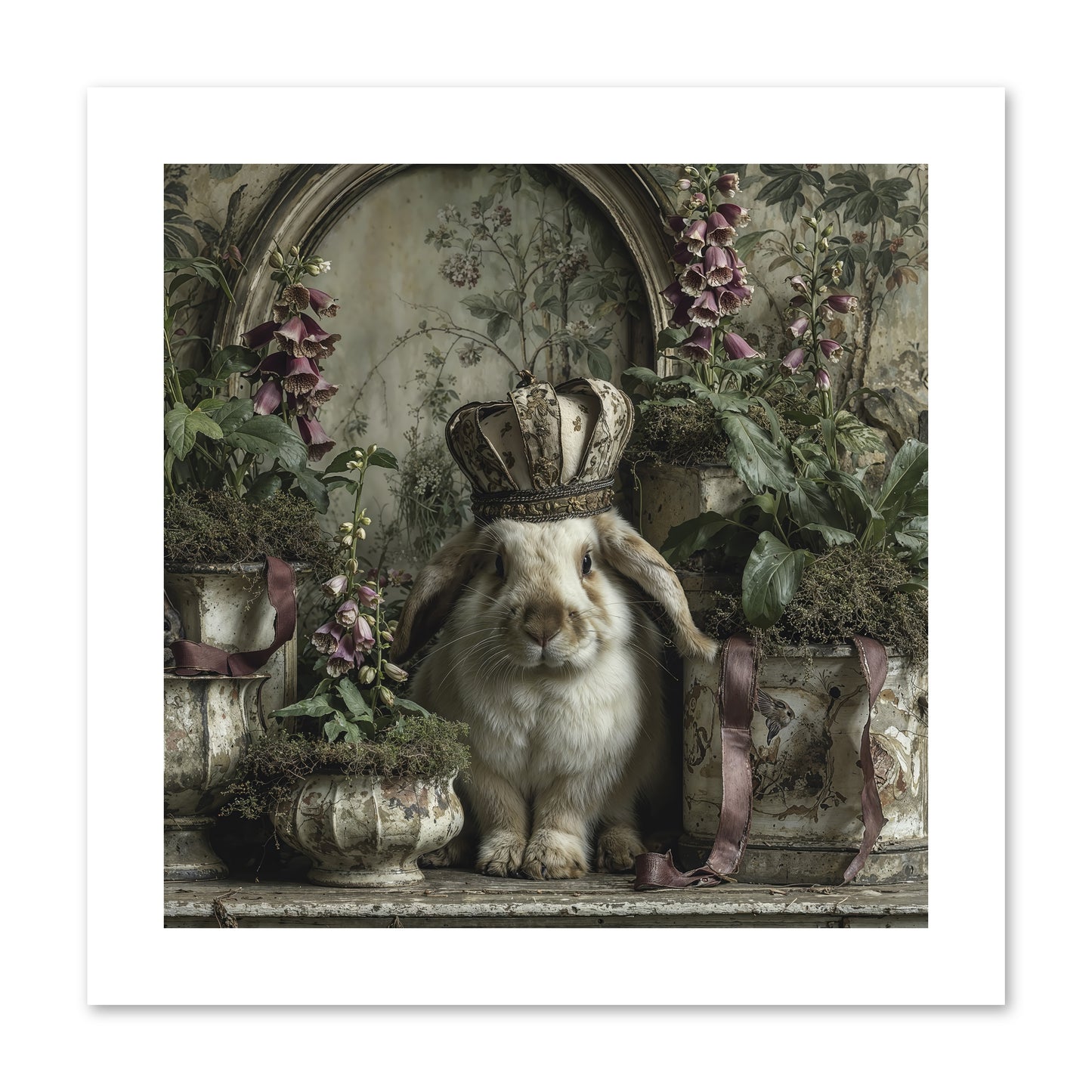The Blooming Hour -- Paper Print 10x10