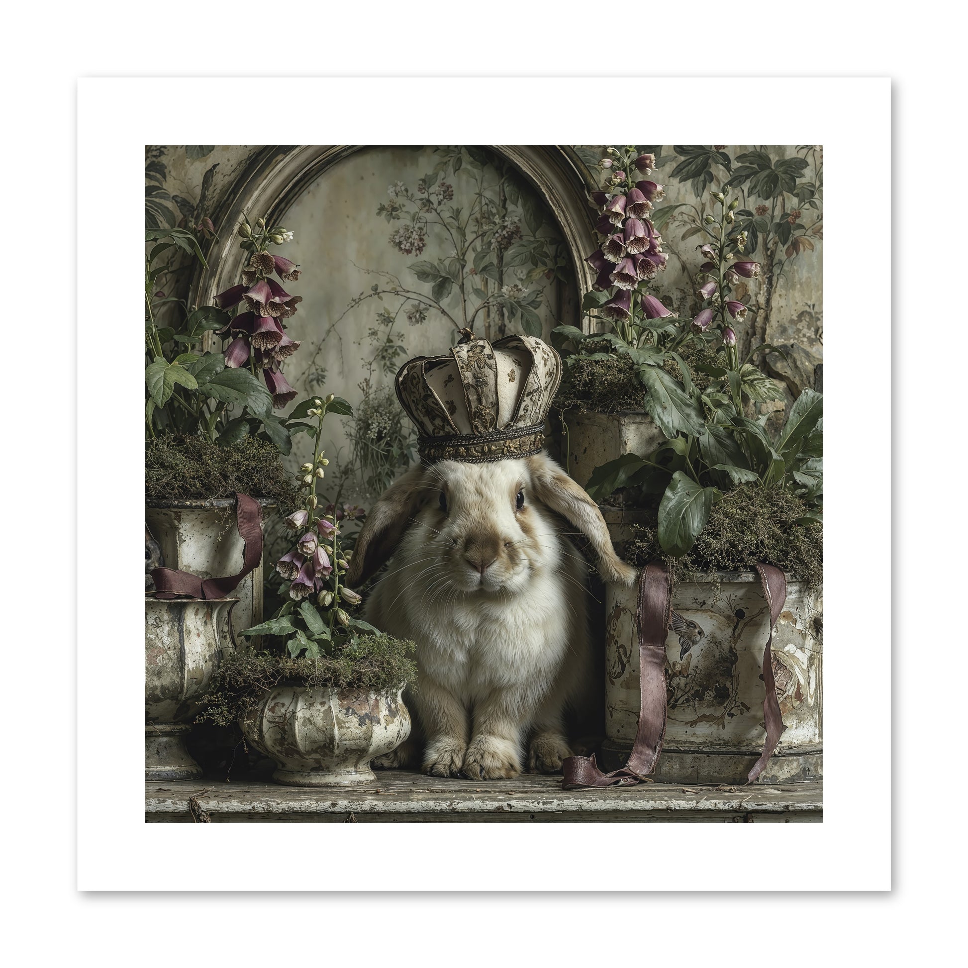 The Blooming Hour -- Paper Print 10x10