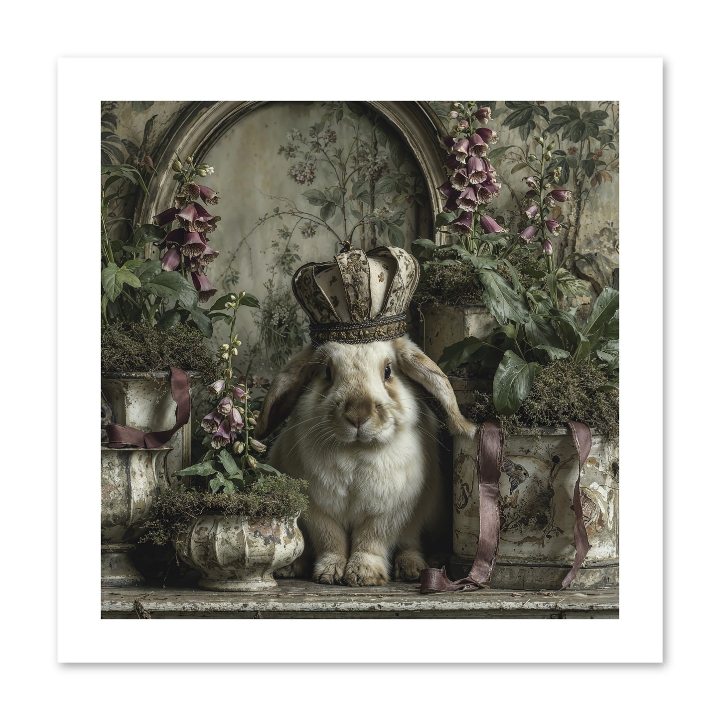 The Blooming Hour -- Paper Print 12x12