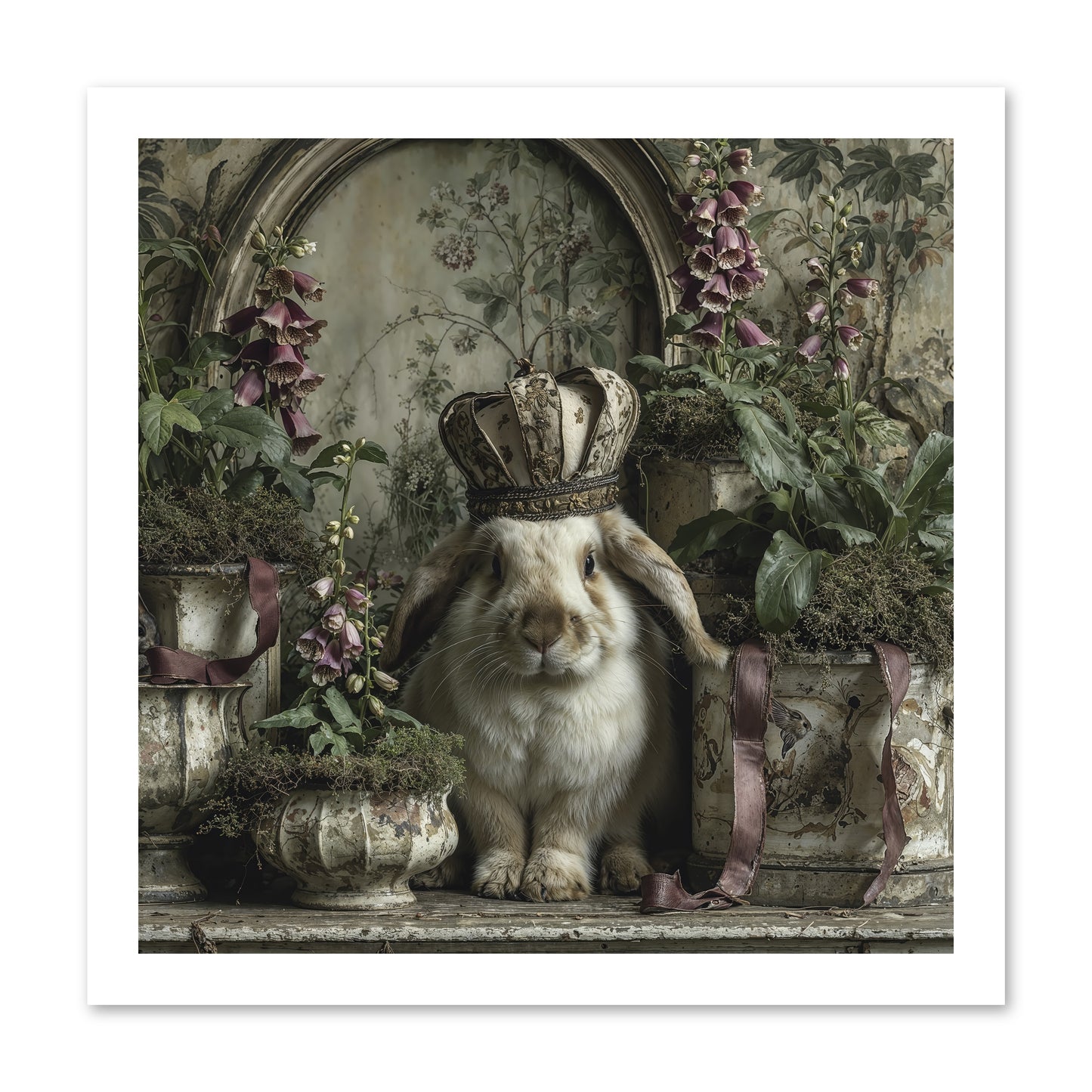 The Blooming Hour -- Loose Canvas Print 16x16