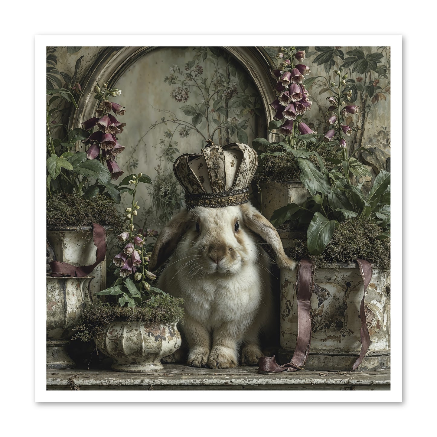 The Blooming Hour -- Paper Print 30x30