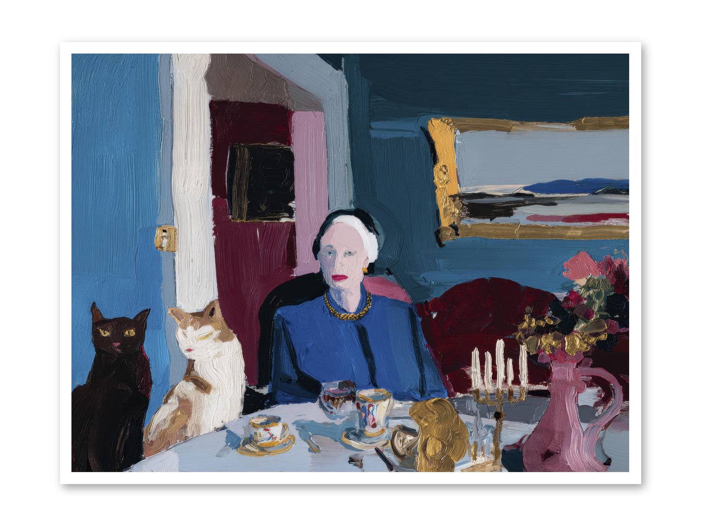 The Blue Hour -- Loose Canvas Print 48x36