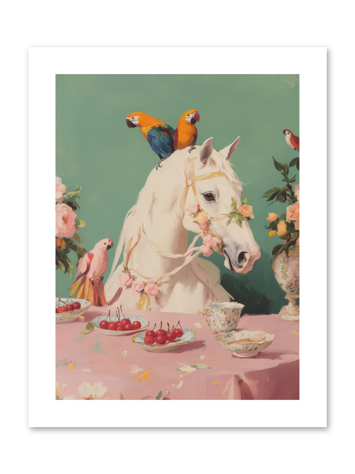 The Bohemian BreakfastRez2 -- Paper Print 9x12