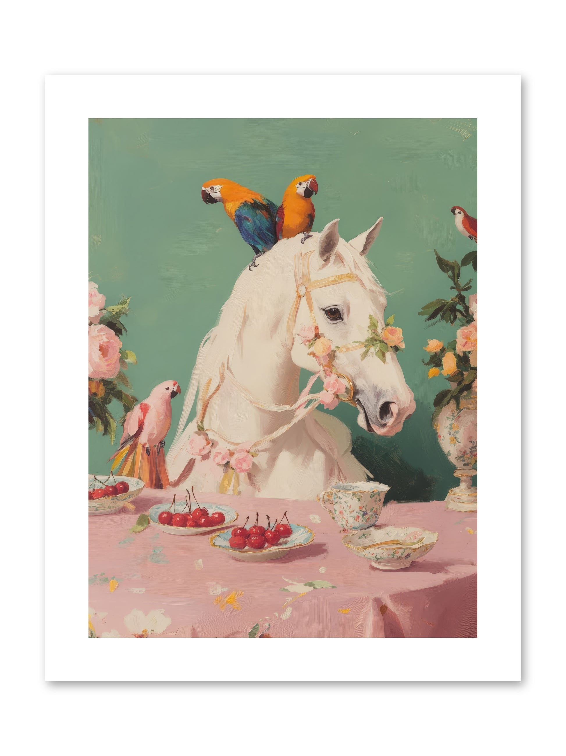 The Bohemian BreakfastRez2 -- Paper Print 9x12
