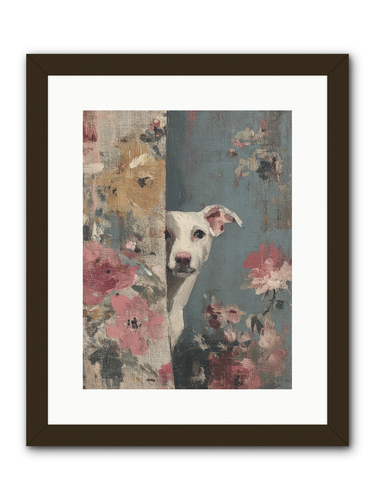 The Botanical Debut -- Framed Print - Black 12x16