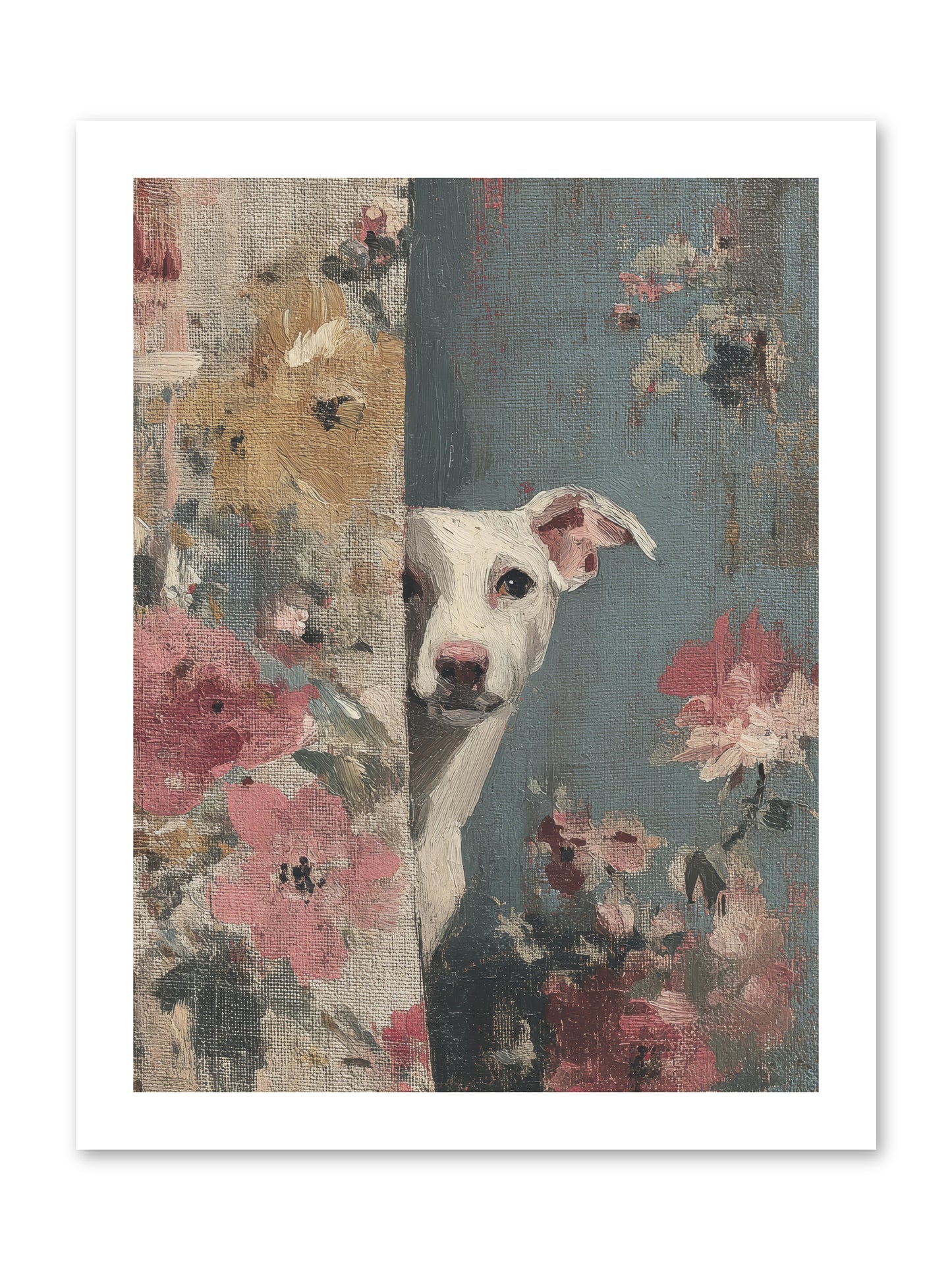 The Botanical Debut -- Loose Canvas Print 12x16