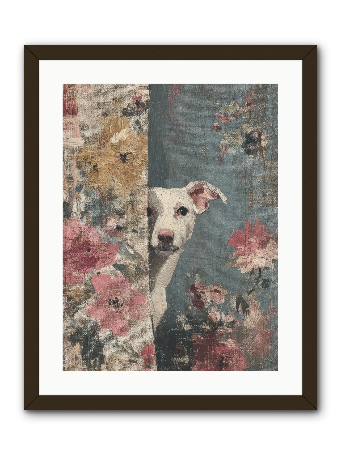 The Botanical Debut -- Framed Print - Black 18x24