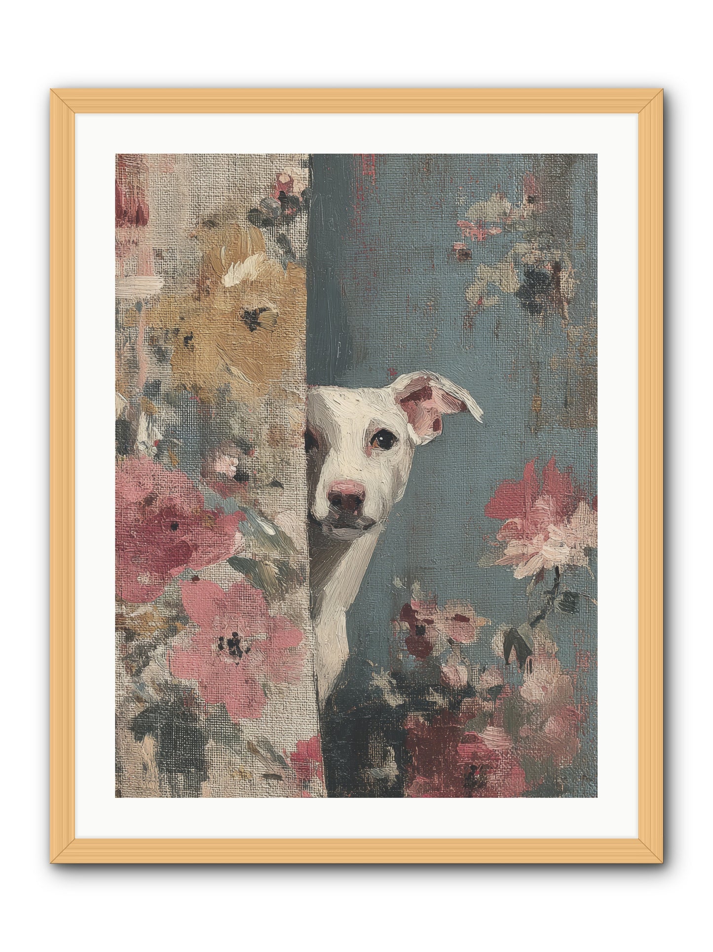 The Botanical Debut -- Framed Print - Natural 24x32