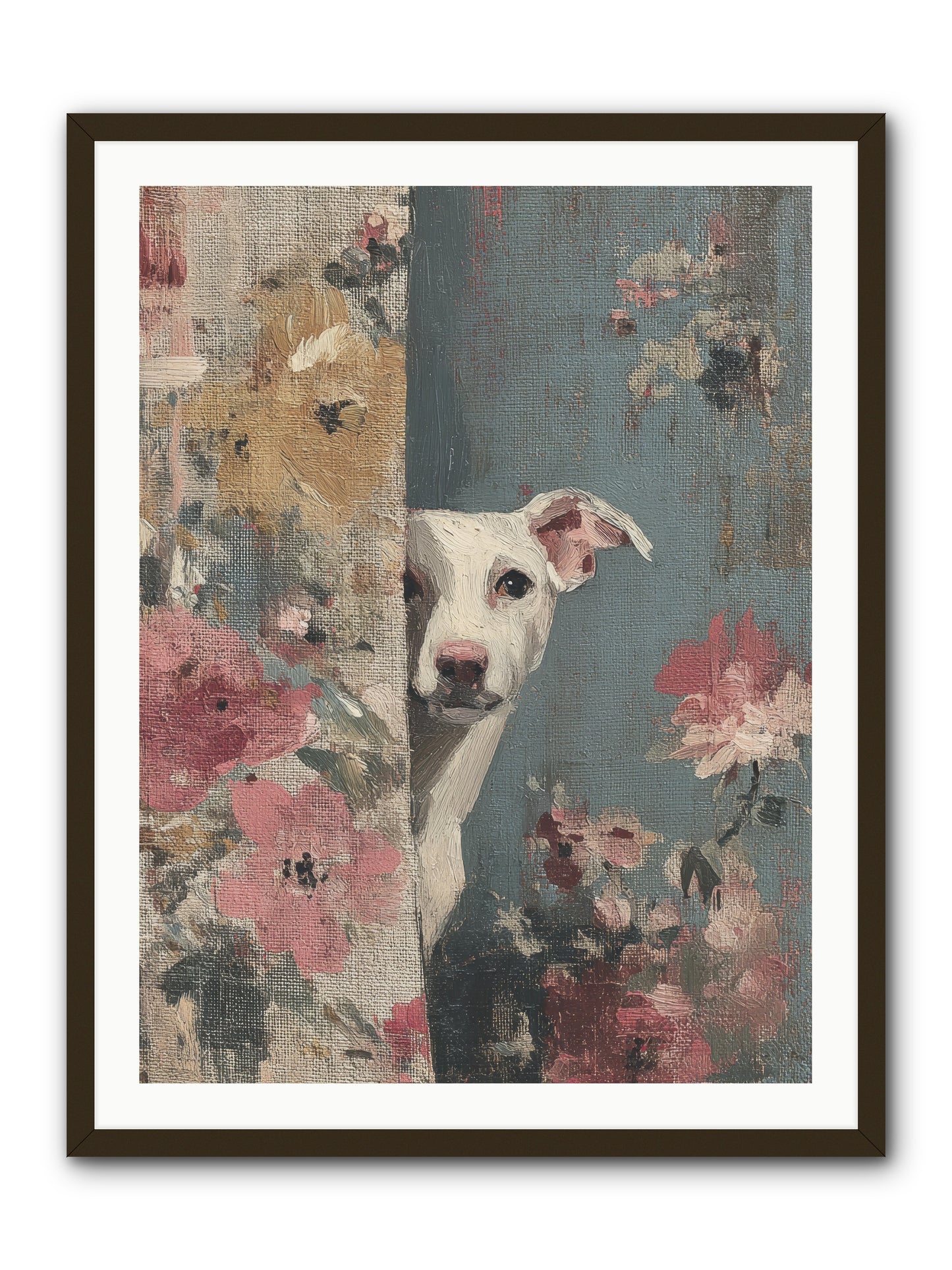 The Botanical Debut -- Framed Print - Black 30x40