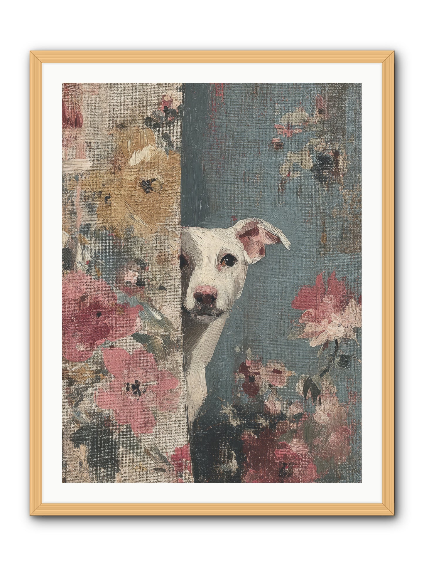 The Botanical Debut -- Framed Print - Natural 30x40