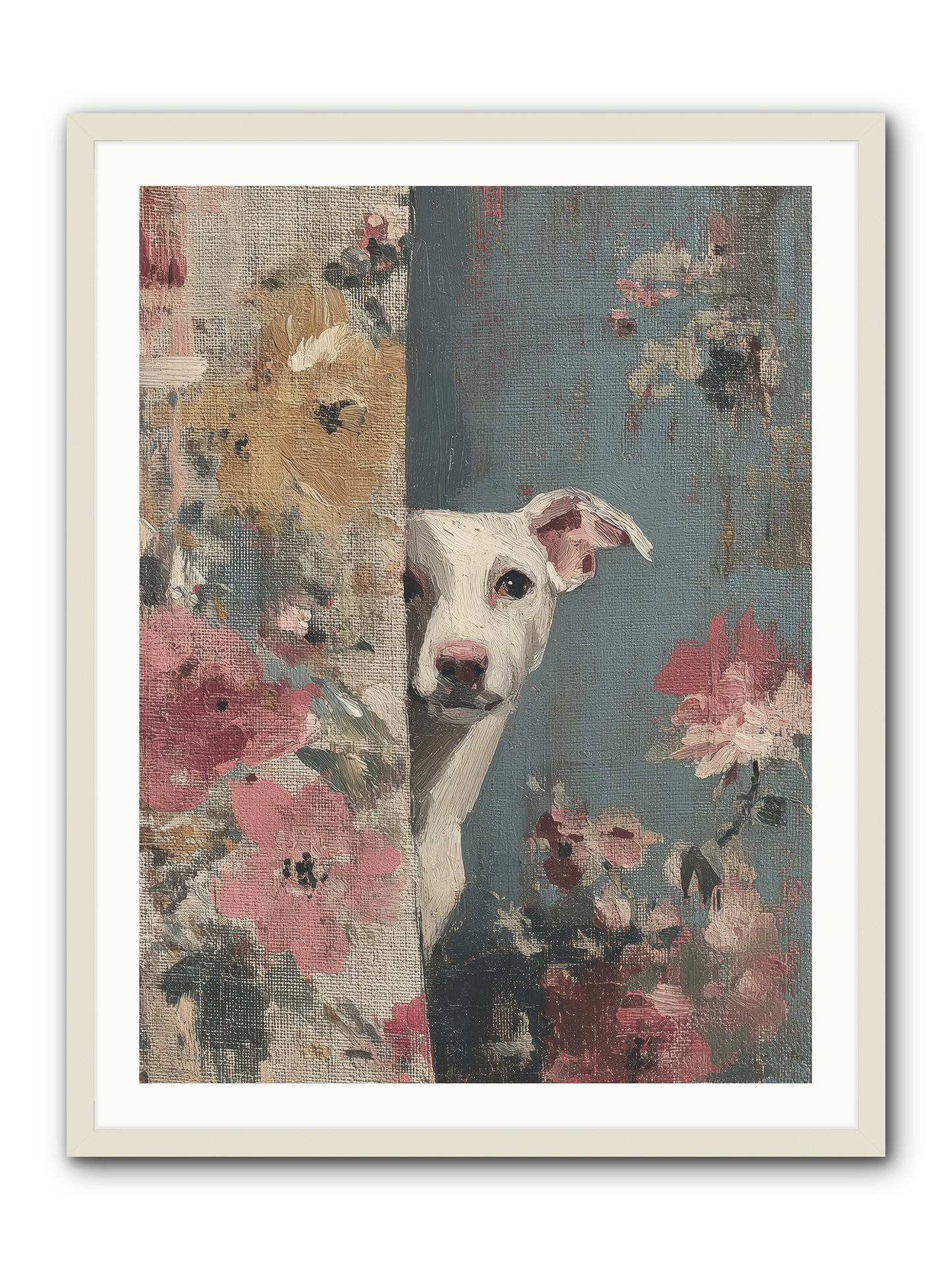 The Botanical Debut -- Framed Print - White 30x40
