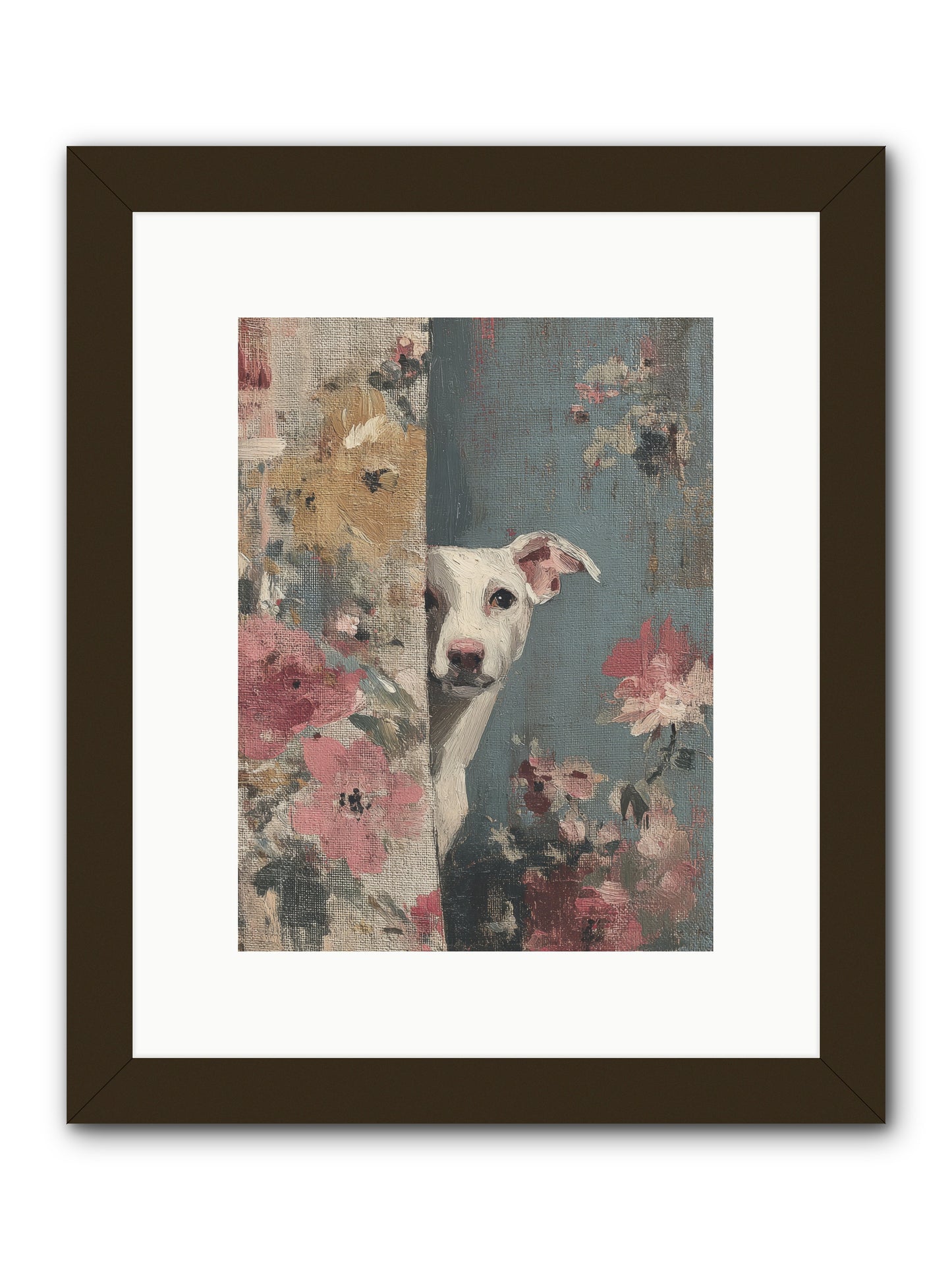 The Botanical Debut -- Framed Print - Black 9x12