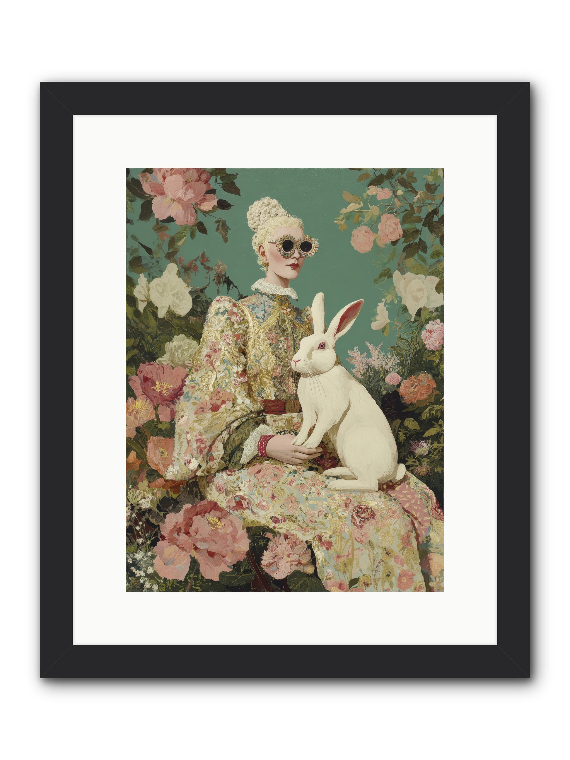 The Botanist's Private Garden — The-Botanists-Private-Garden-12x16-Framed-Print-Black.jpg