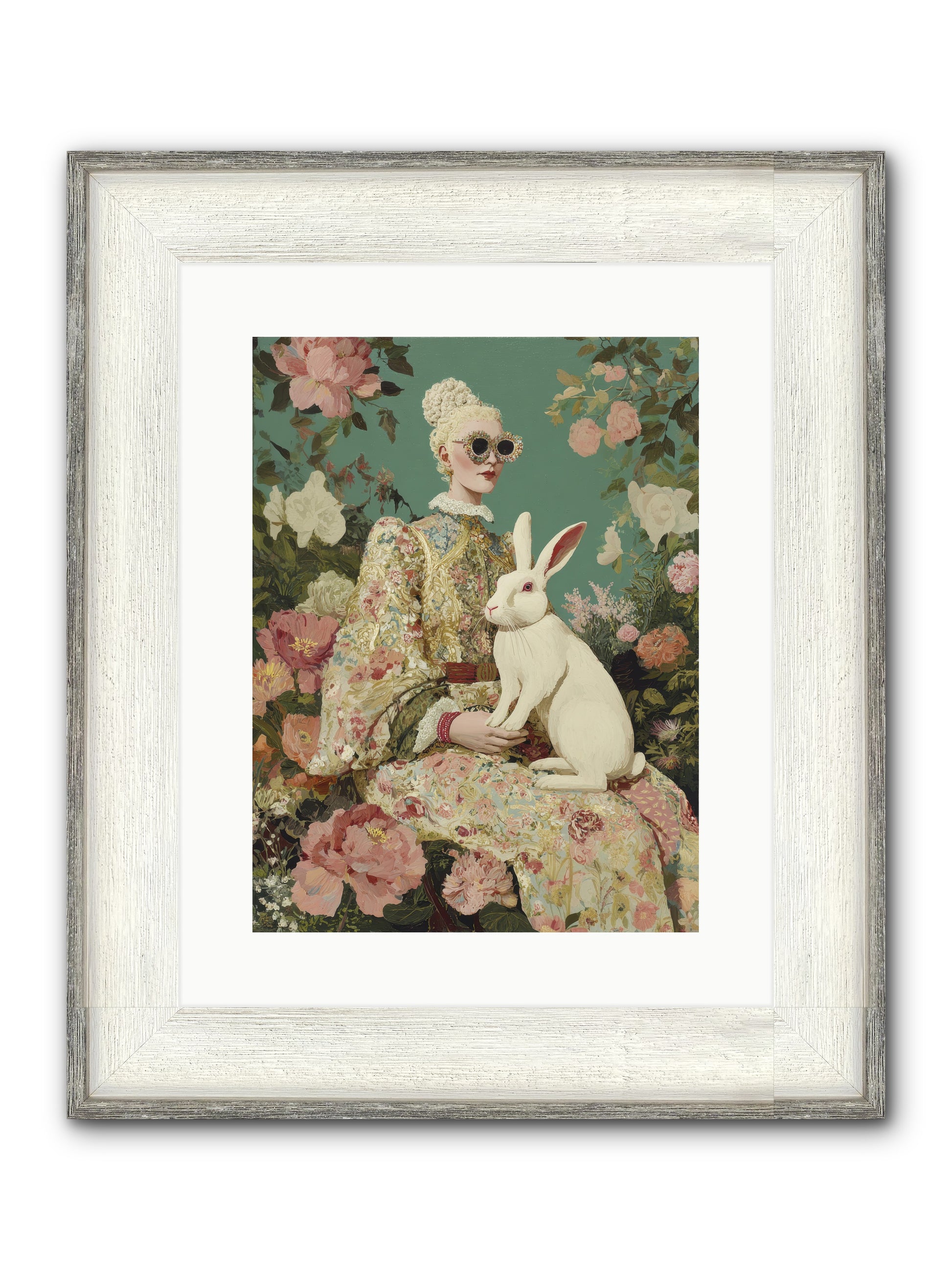 The Botanist's Private Garden — The-Botanists-Private-Garden-12x16-Framed-Print-Driftwood-White.jpg