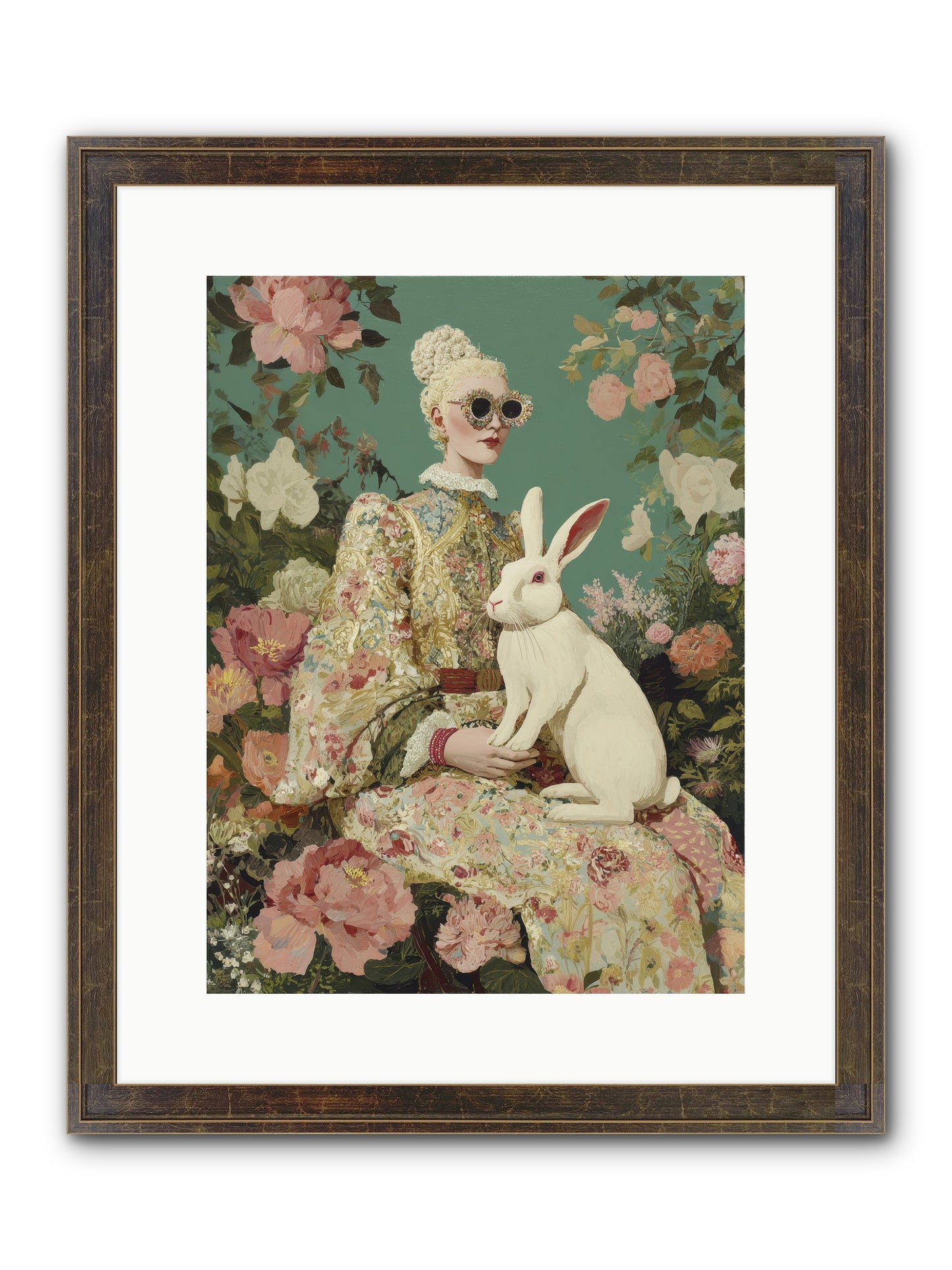 The Botanist's Private Garden — The-Botanists-Private-Garden-12x16-Framed-Print-Slimwoods-Black-Gold.jpg