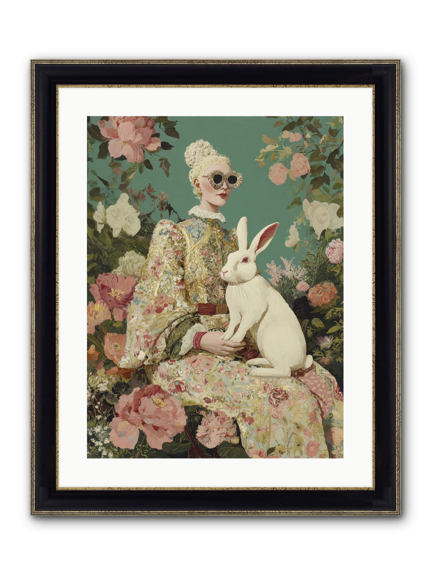 The Botanist's Private Garden — The-Botanists-Private-Garden-18x24-Framed-Print-Black-Gold.jpg