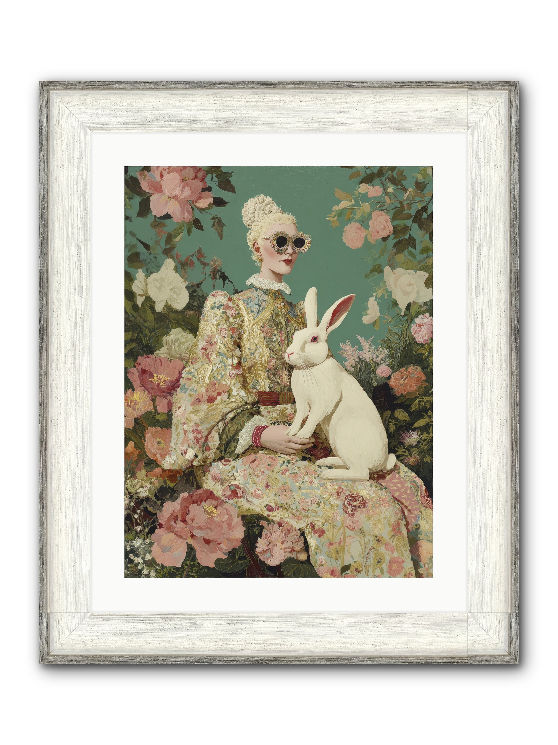 The Botanist's Private Garden — The-Botanists-Private-Garden-18x24-Framed-Print-Driftwood-White.jpg