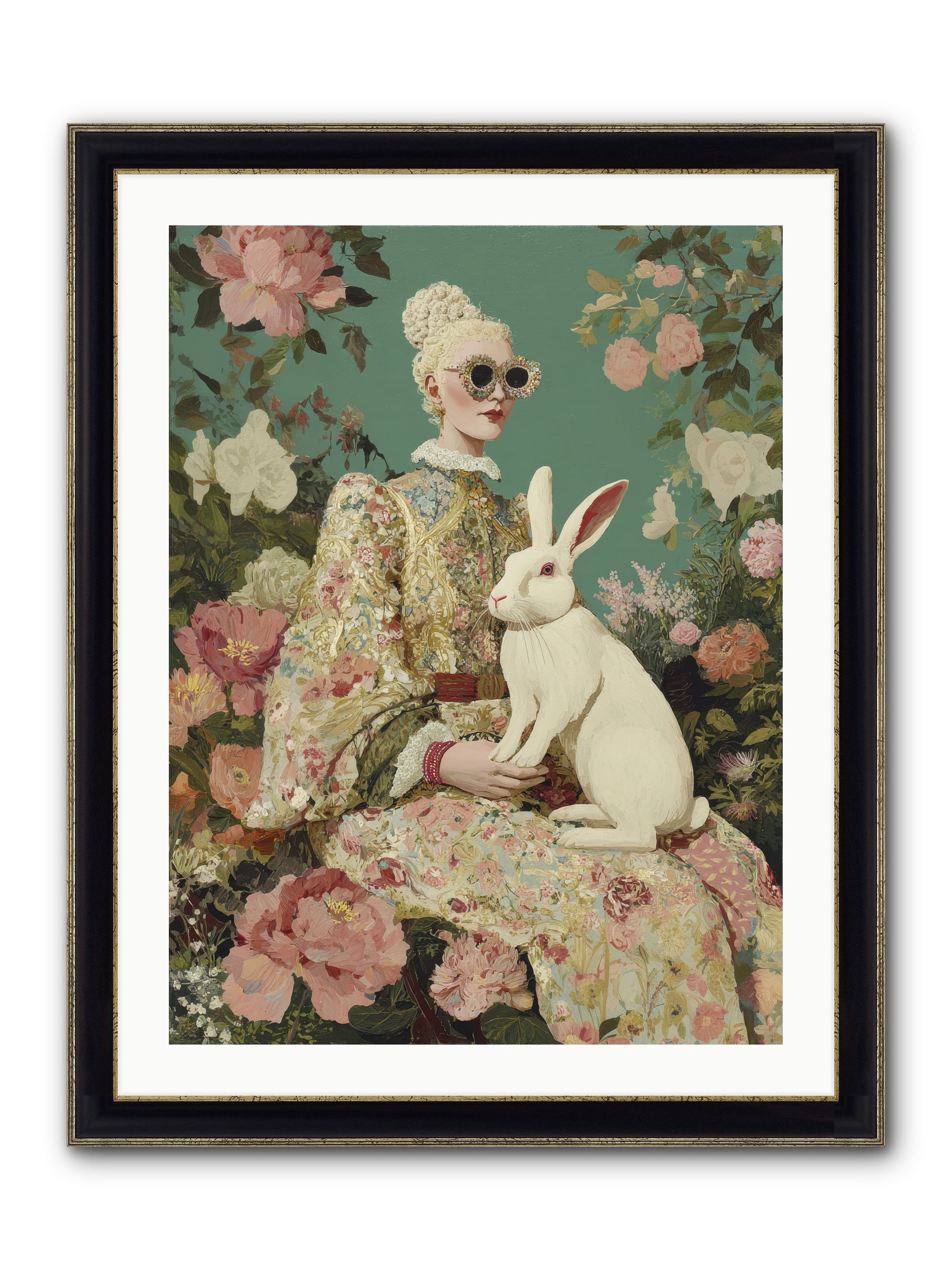The Botanist's Private Garden — The-Botanists-Private-Garden-24x32-Framed-Print-Black-Gold.jpg