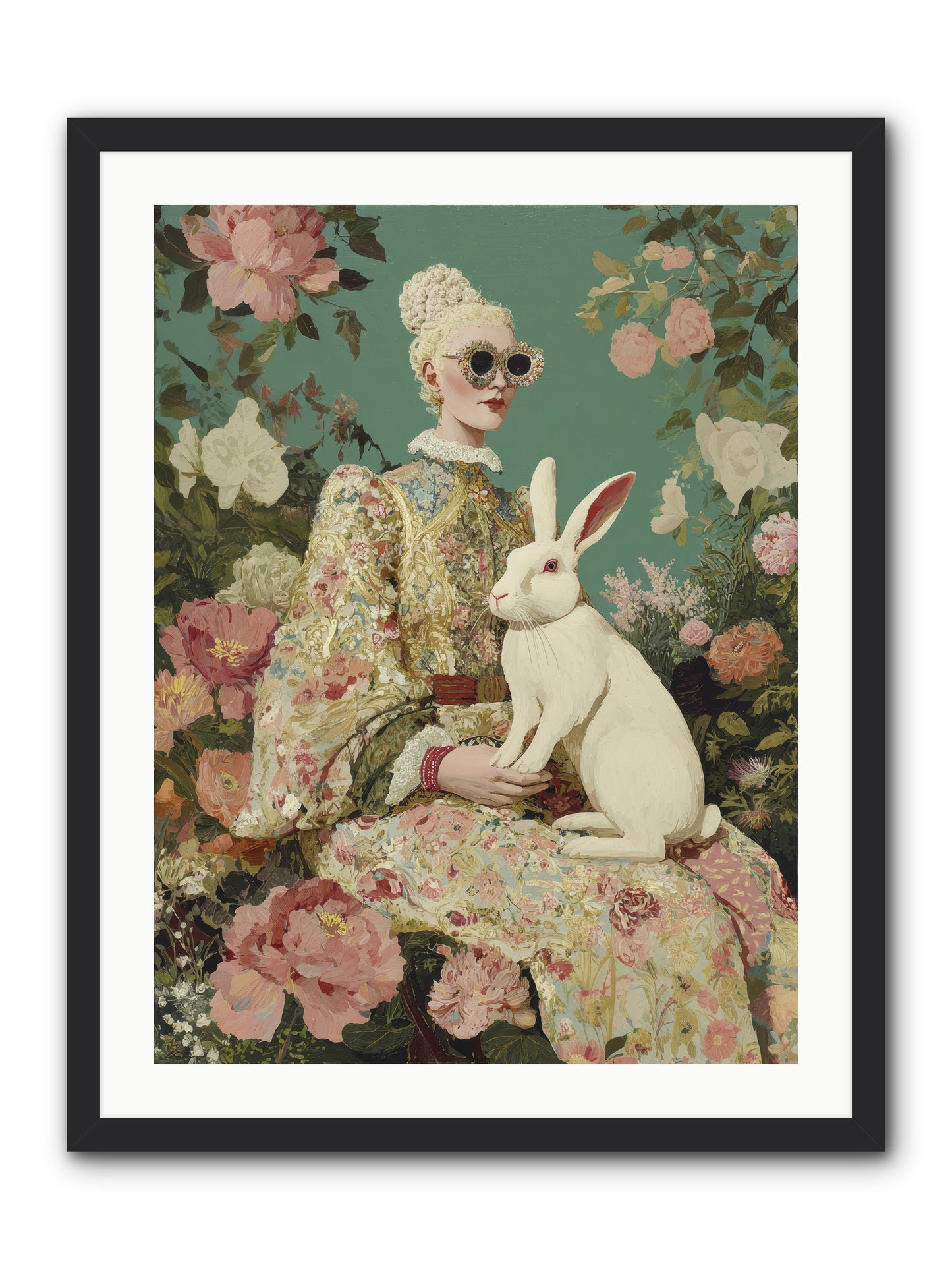 The Botanist's Private Garden — The-Botanists-Private-Garden-24x32-Framed-Print-Black.jpg