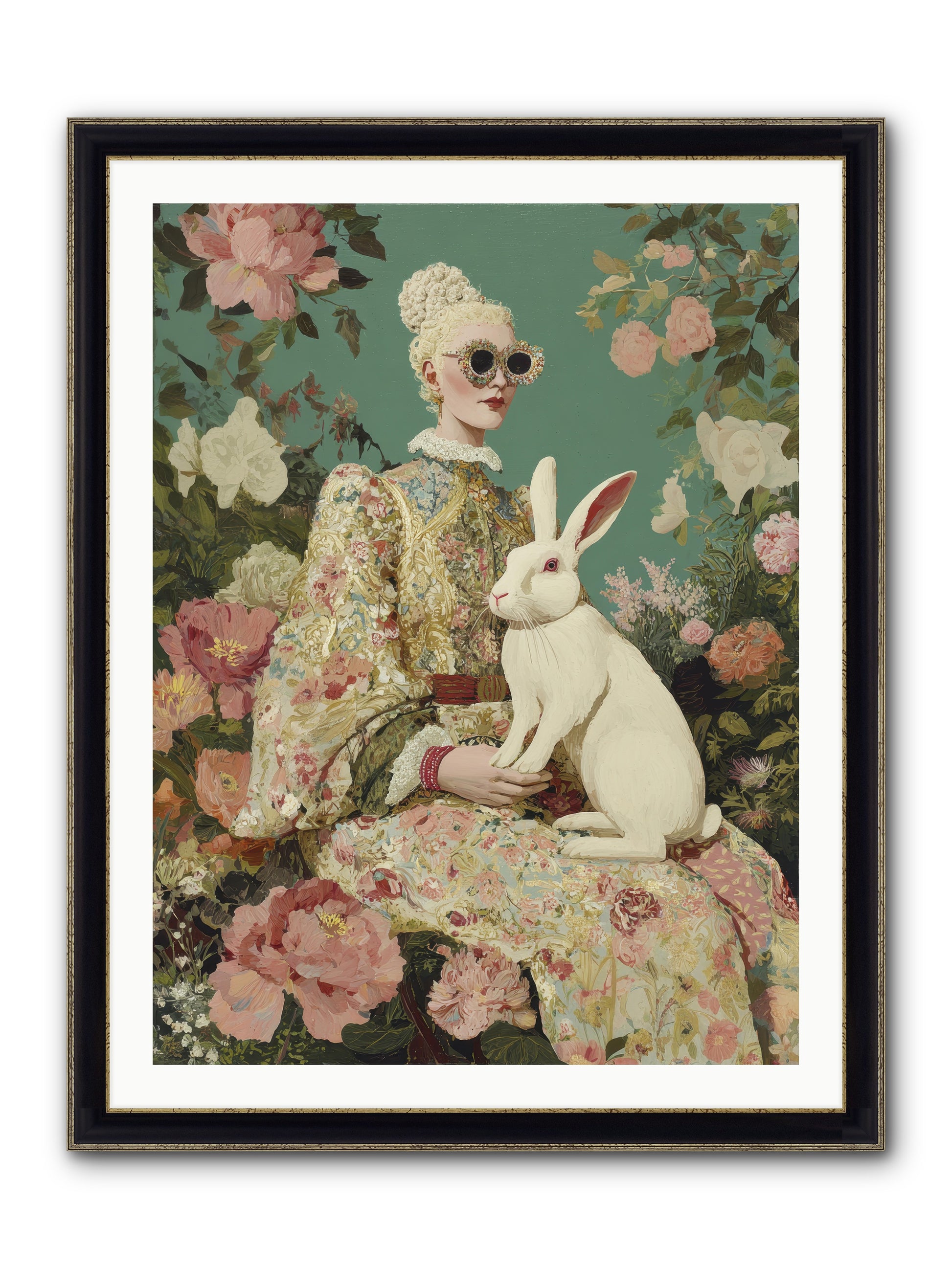 The Botanist's Private Garden — The-Botanists-Private-Garden-30x40-Framed-Print-Black-Gold.jpg