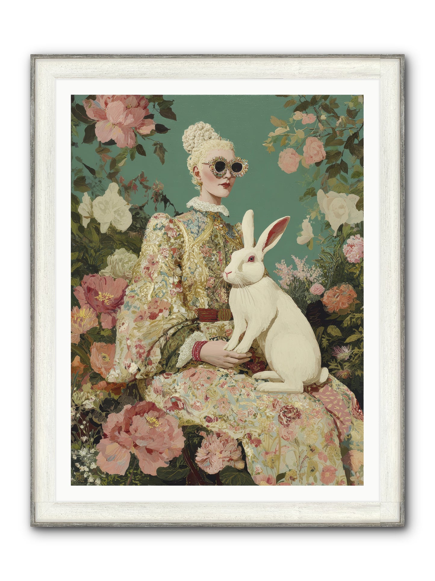 The Botanist's Private Garden — The-Botanists-Private-Garden-36x48-Framed-Print-Driftwood-White.jpg