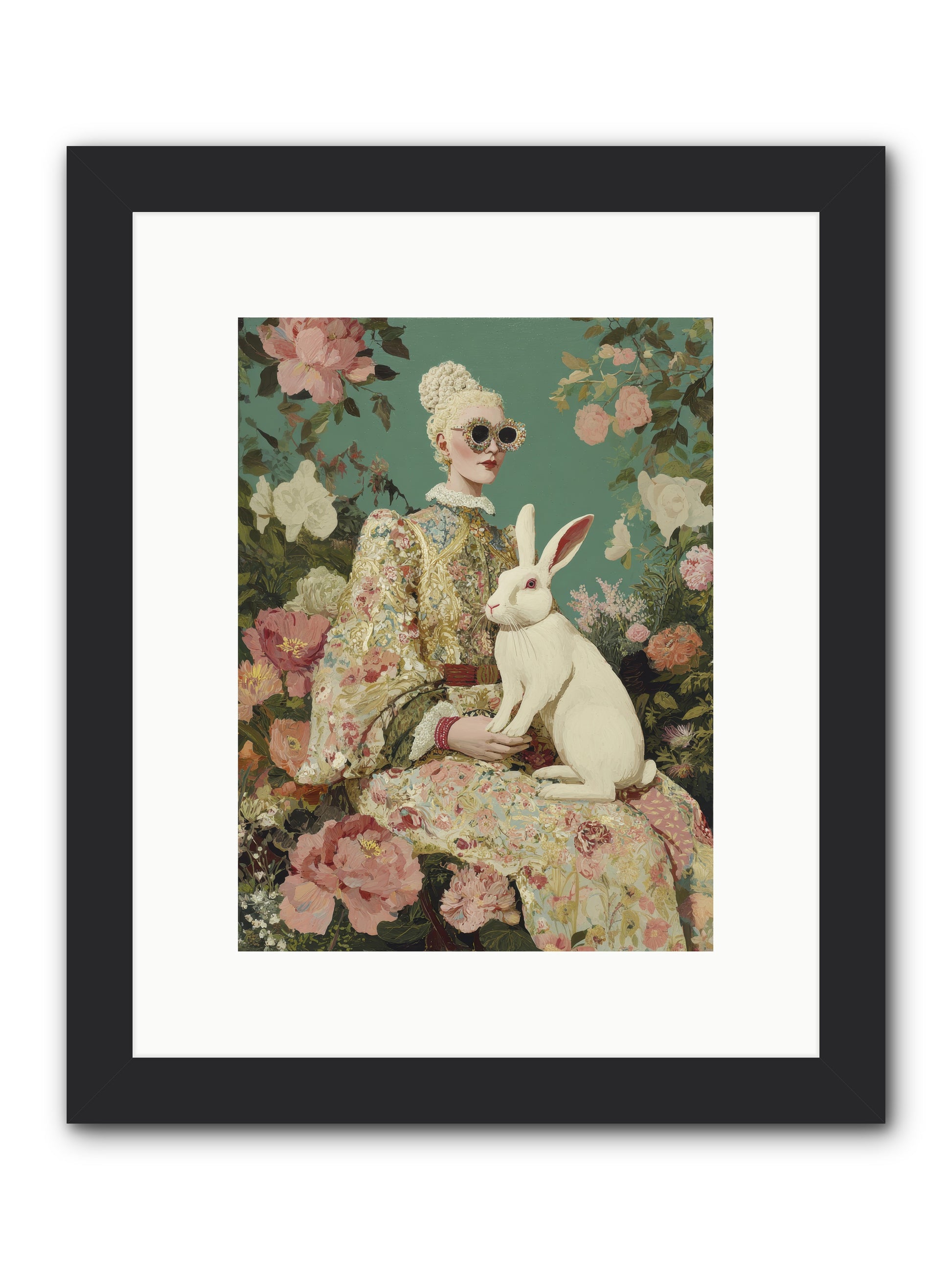 The Botanist's Private Garden — The-Botanists-Private-Garden-9x12-Framed-Print-Black.jpg