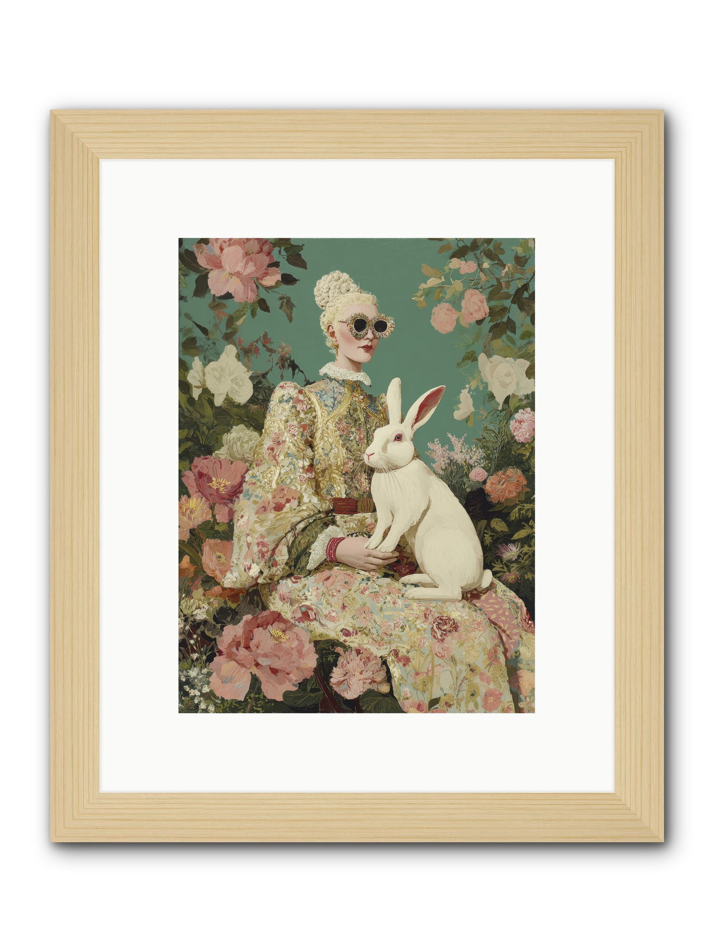 The Botanist's Private Garden — The-Botanists-Private-Garden-9x12-Framed-Print-Natural.jpg