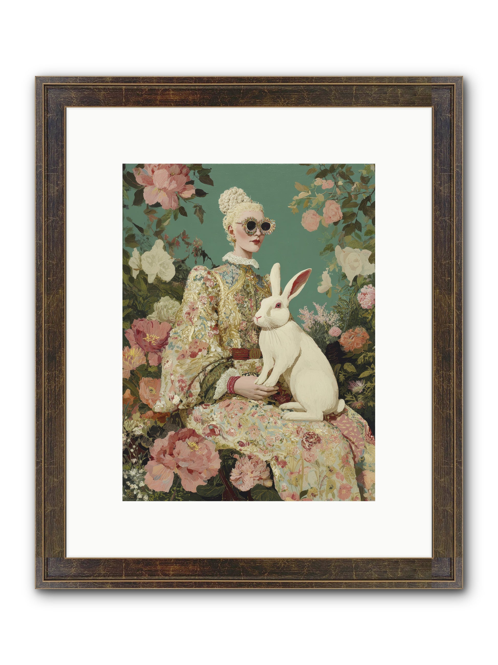 The Botanist's Private Garden — The-Botanists-Private-Garden-9x12-Framed-Print-Slimwoods-Black-Gold.jpg