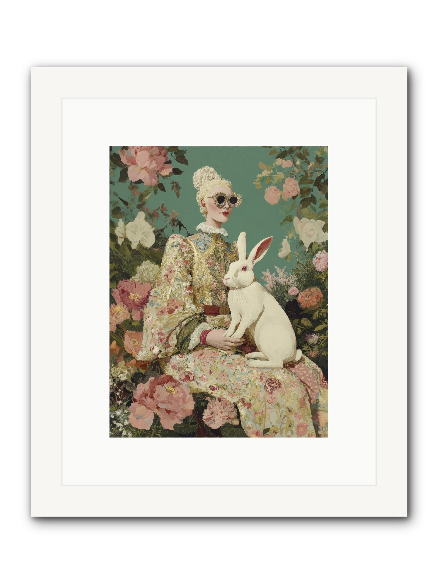 The Botanist's Private Garden — The-Botanists-Private-Garden-9x12-Framed-Print-White.jpg