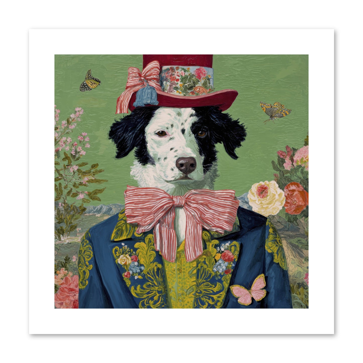 The Bow & Boheme -- Paper Print 10x10