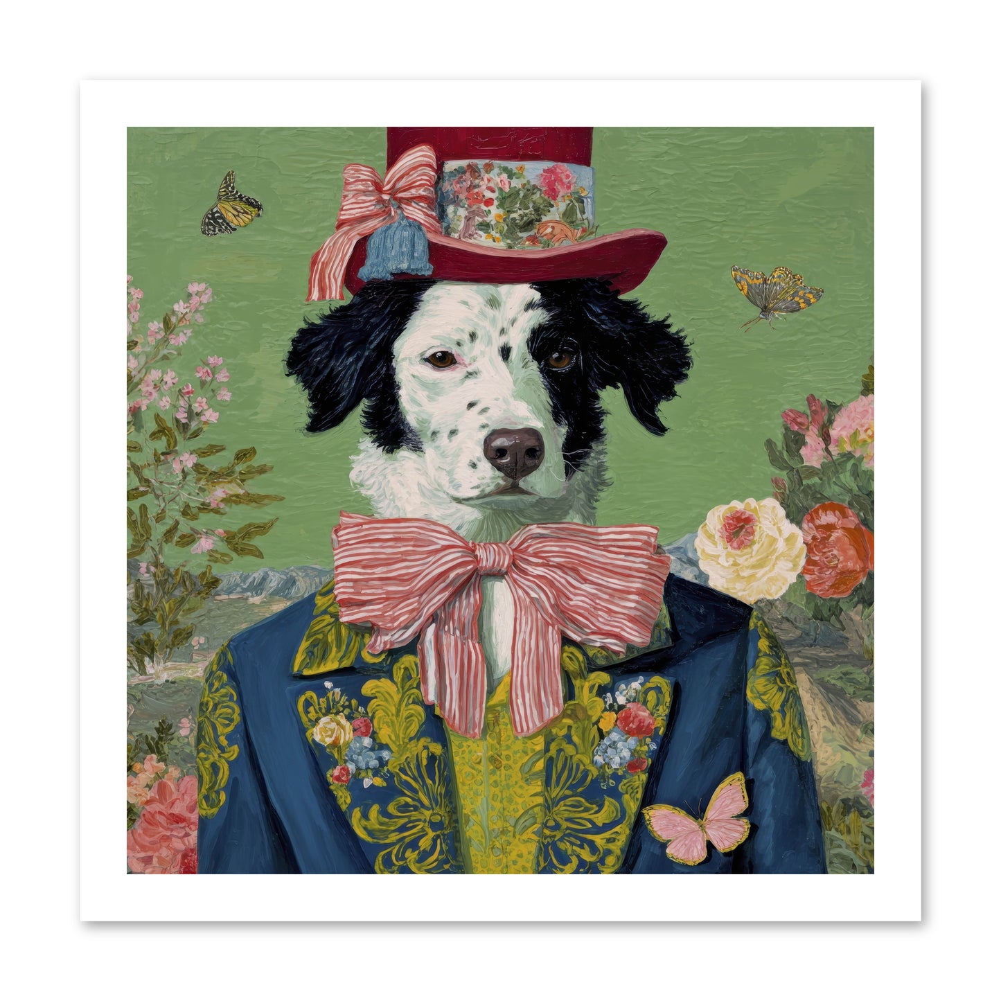 The Bow & Boheme -- Paper Print 16x16