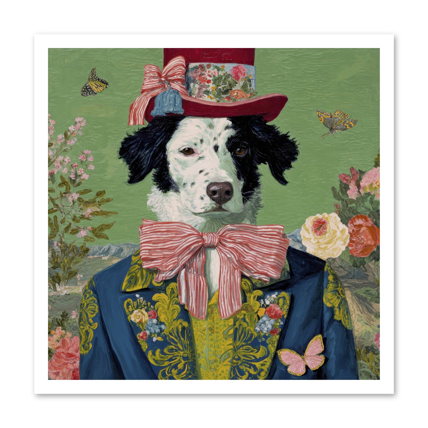 The Bow & Boheme -- Paper Print 24x24