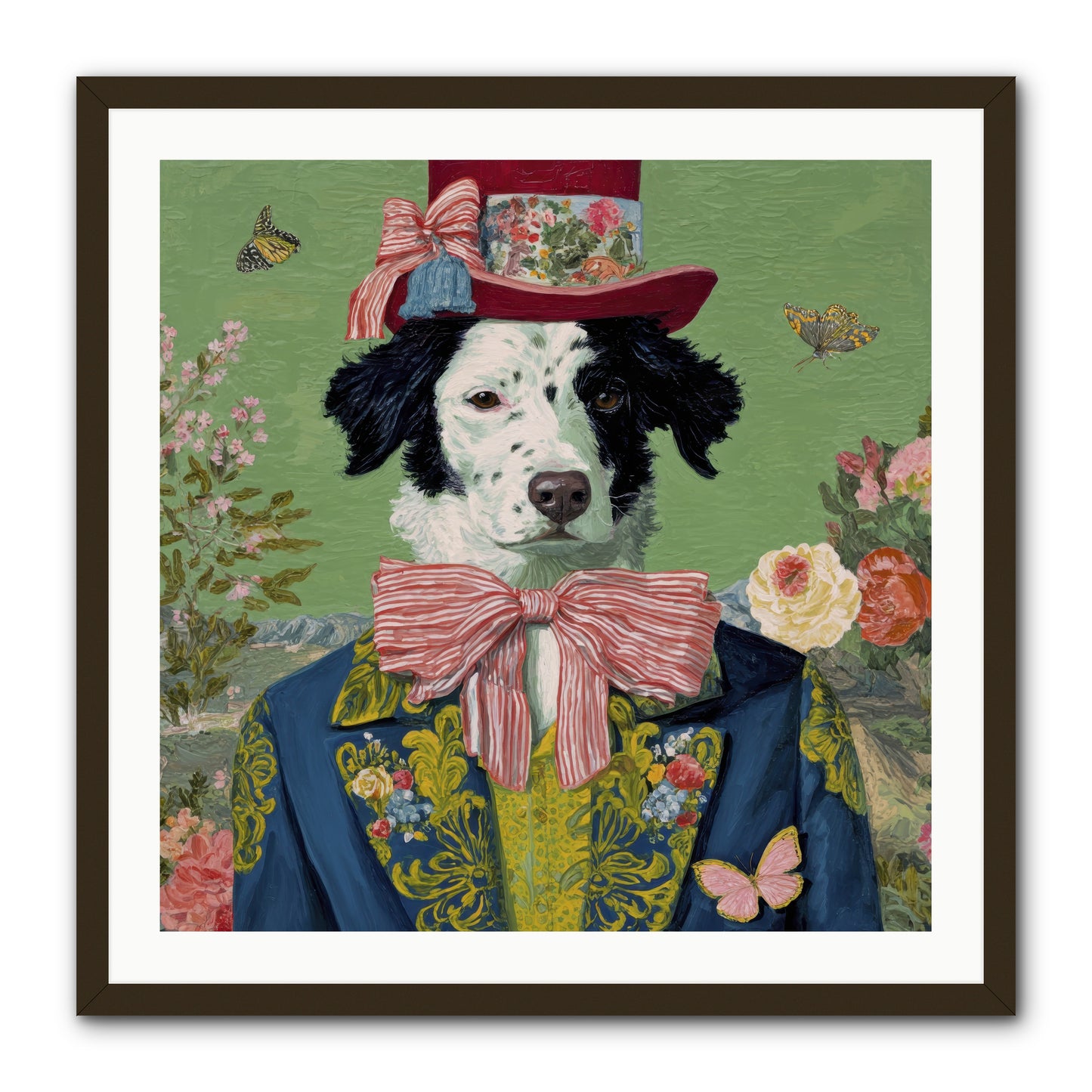 The Bow & Boheme -- Framed Print - Black 30x30