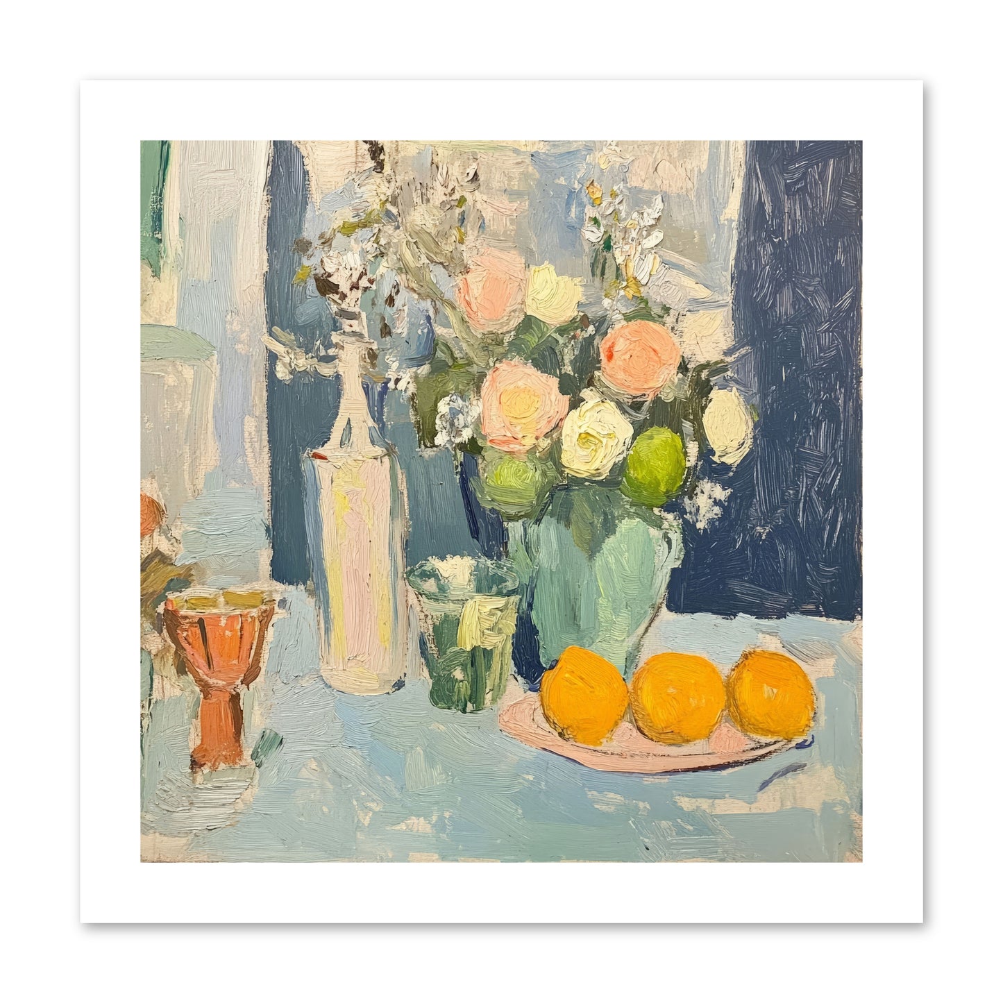 The Breakfast Room -- Loose Canvas Print 12x12