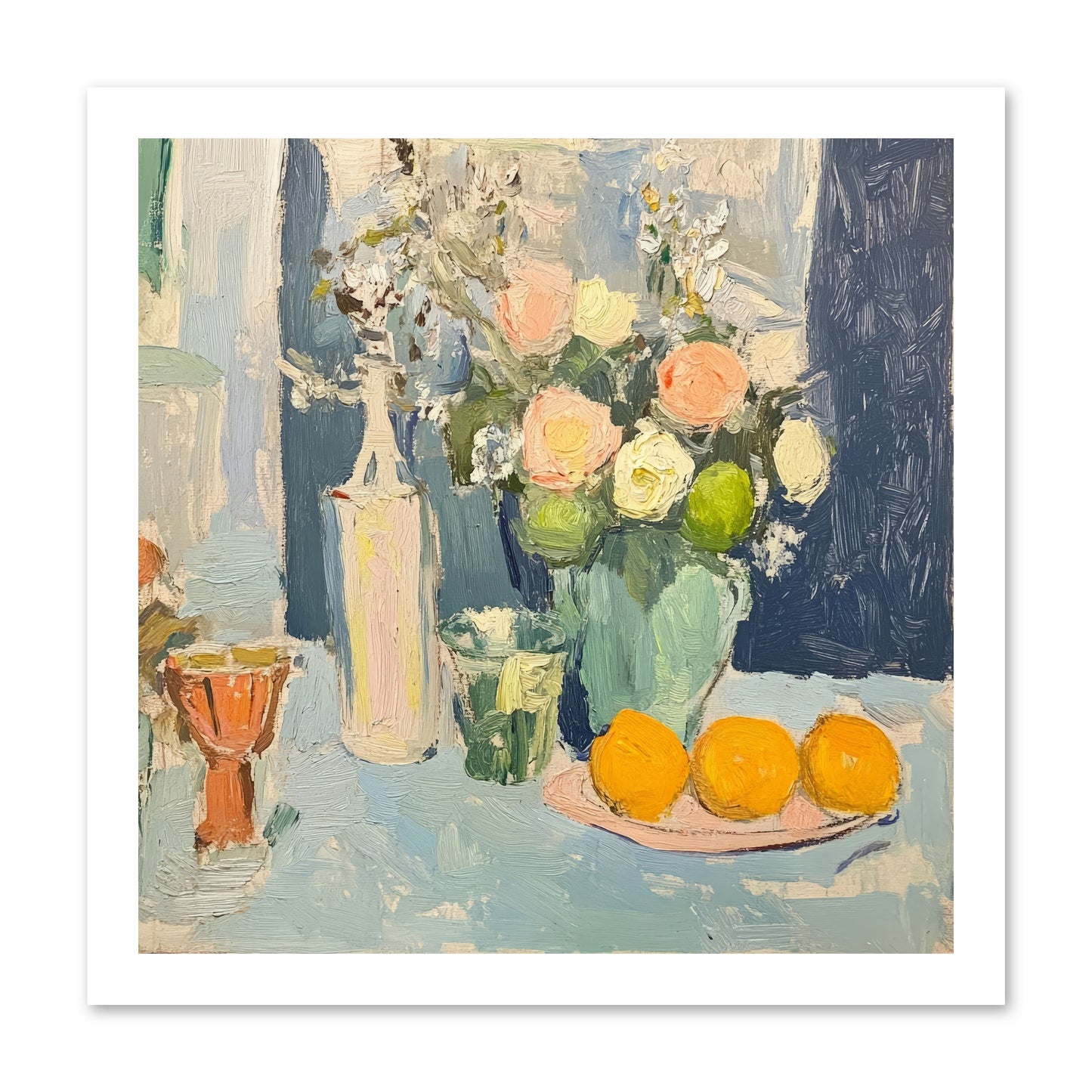 The Breakfast Room -- Loose Canvas Print 16x16
