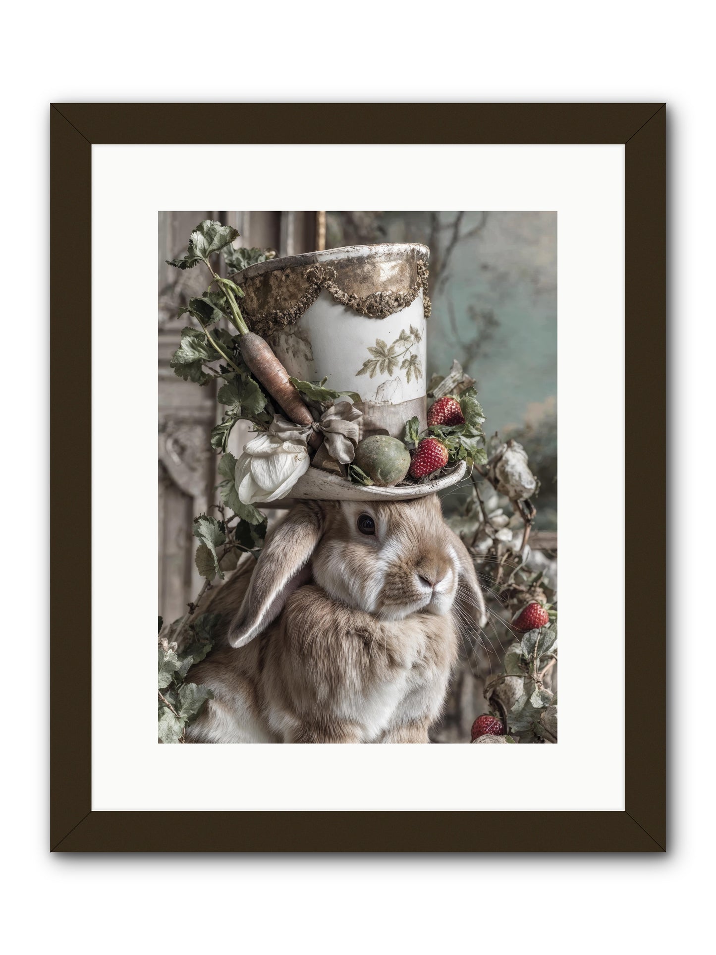The Briar Prince -- Framed Print - Black 12x16