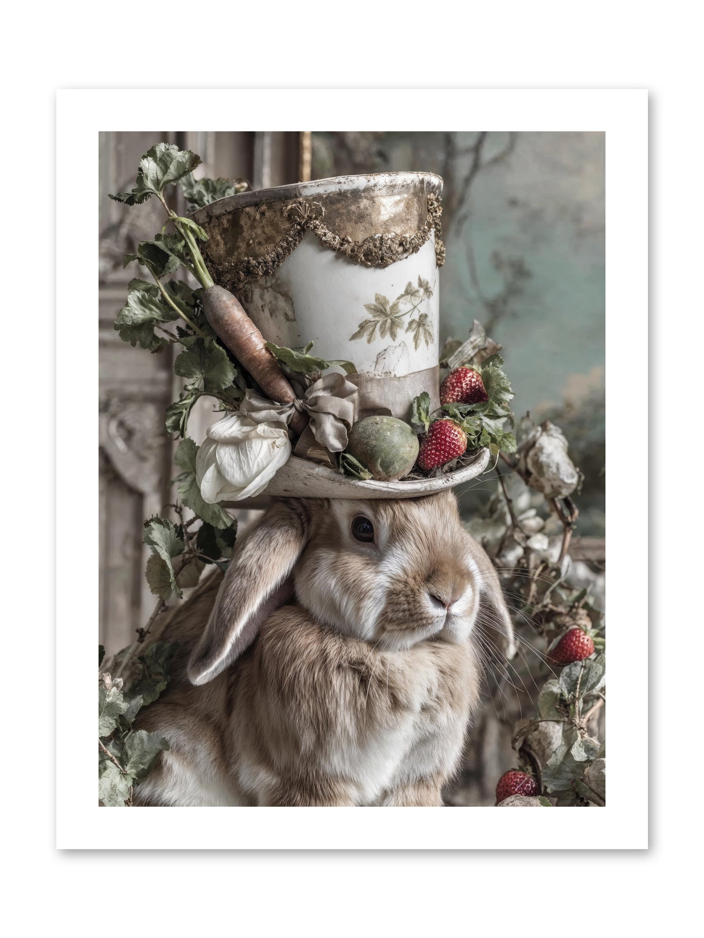 The Briar Prince -- Loose Canvas Print 12x16
