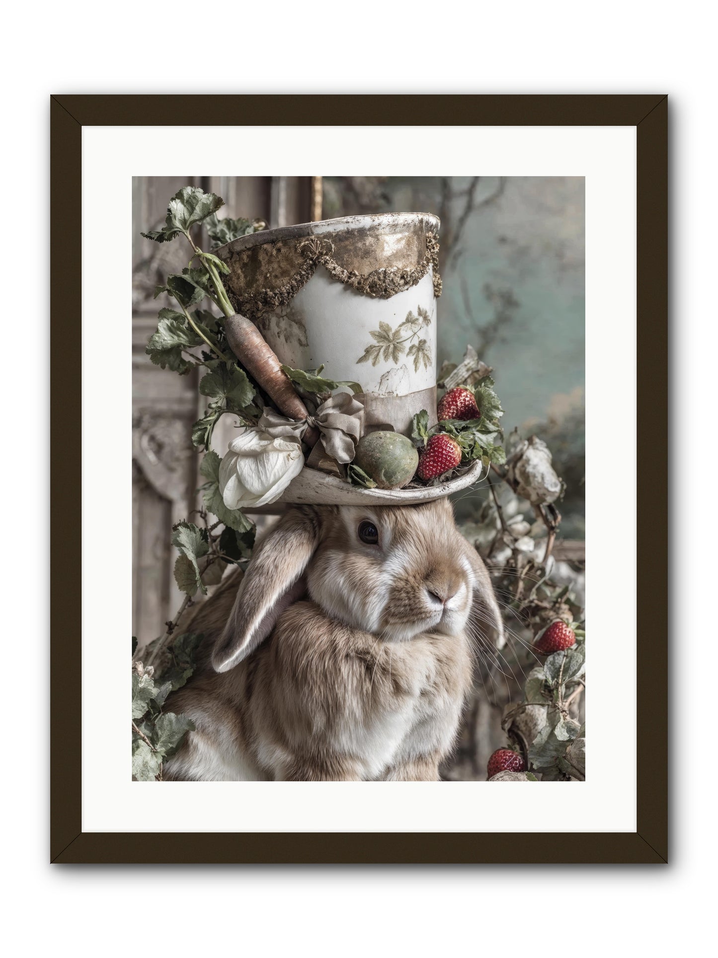 The Briar Prince -- Framed Print - Black 18x24