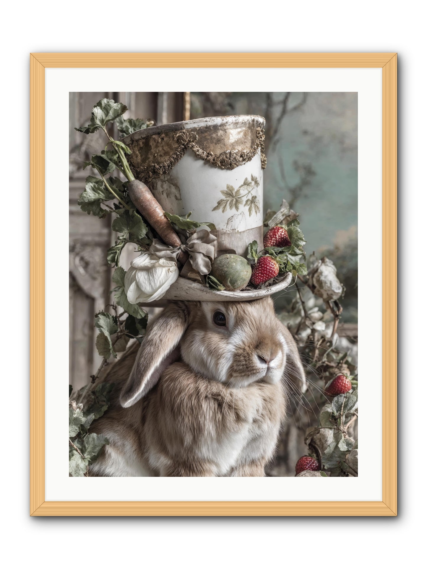The Briar Prince -- Framed Print - Natural 24x32