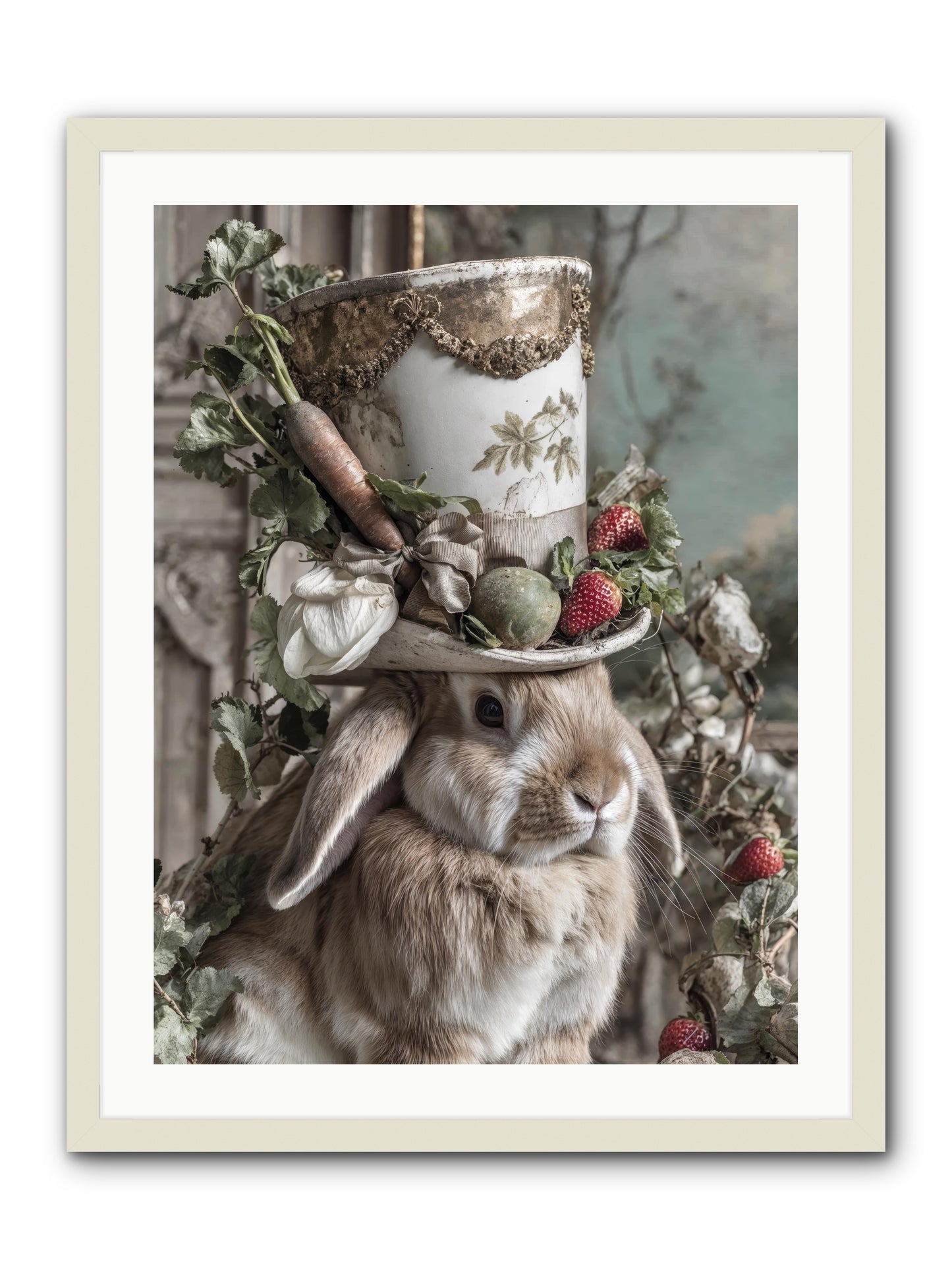 The Briar Prince -- Framed Print - White 24x32