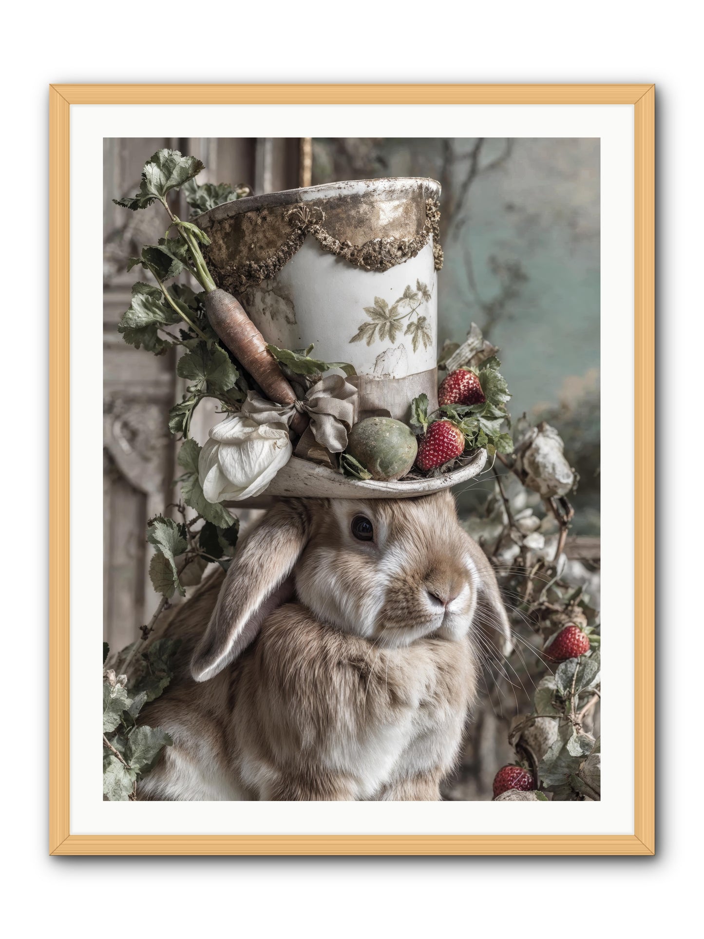 The Briar Prince -- Framed Print - Natural 30x40
