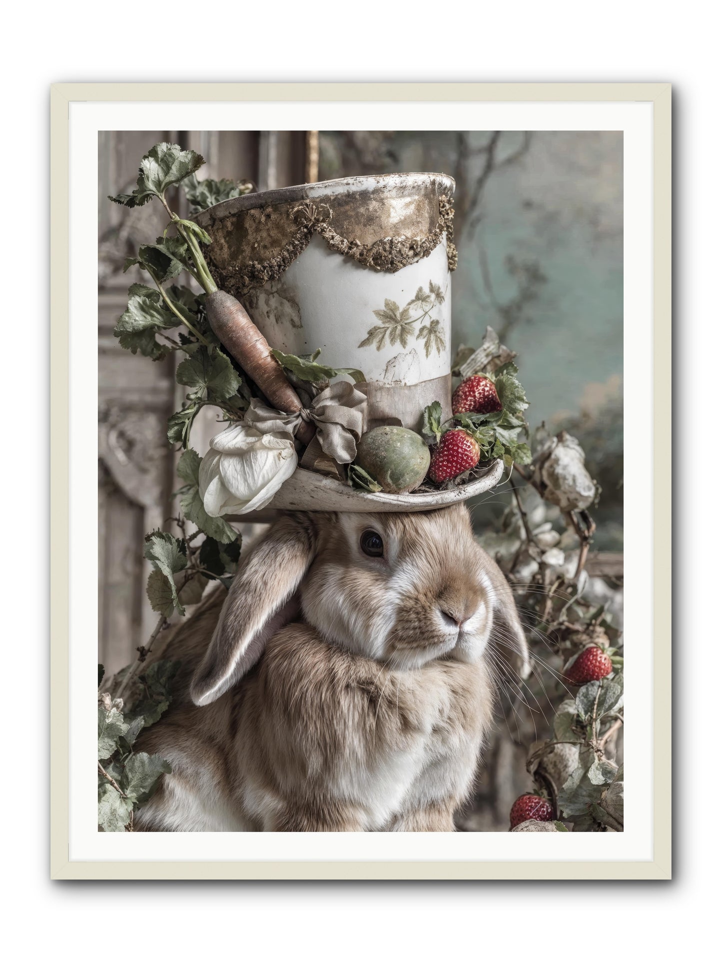 The Briar Prince -- Framed Print - White 36x48