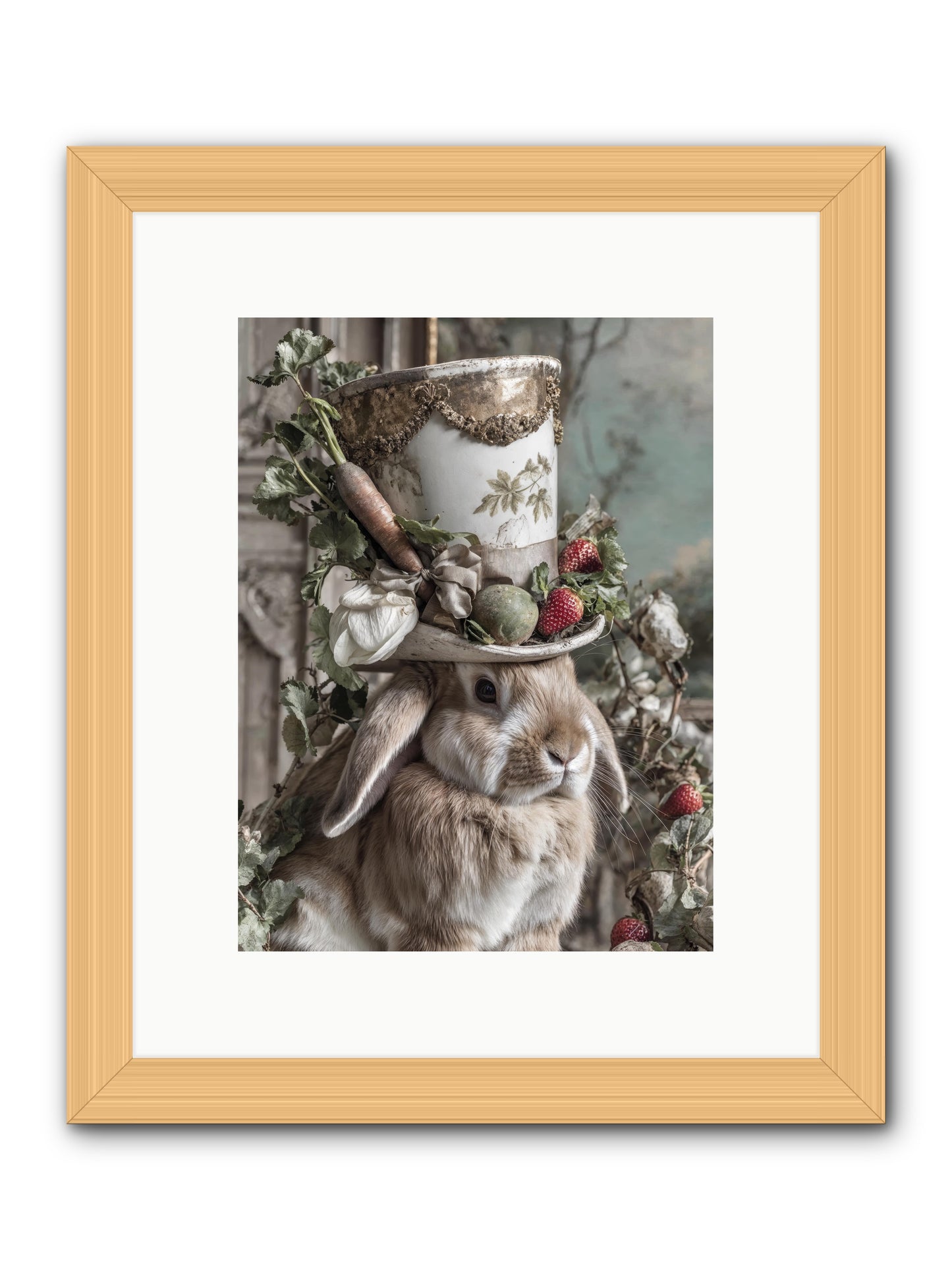 The Briar Prince -- Framed Print - Natural 9x12
